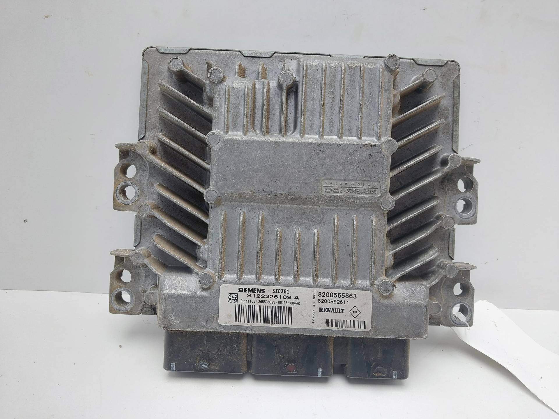 RENAULT Megane 2 generation (2002-2012) Engine Control Unit ECU 8200565863 21806213