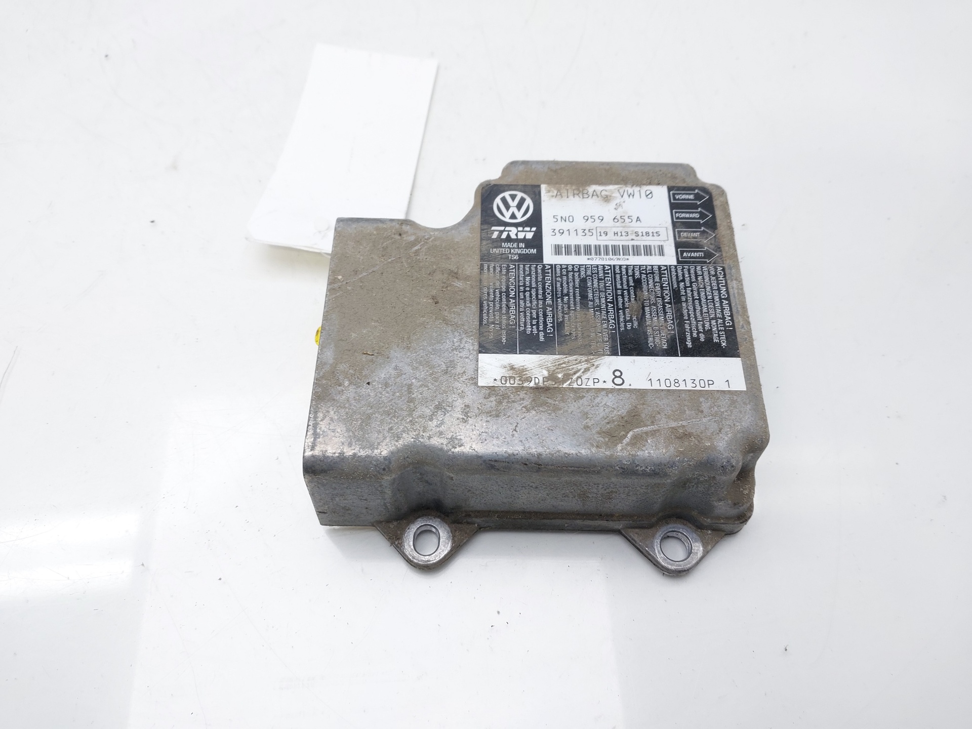 SEAT Leon 2 generation (2005-2012) SRS Control Unit 5N0959655A 21646179