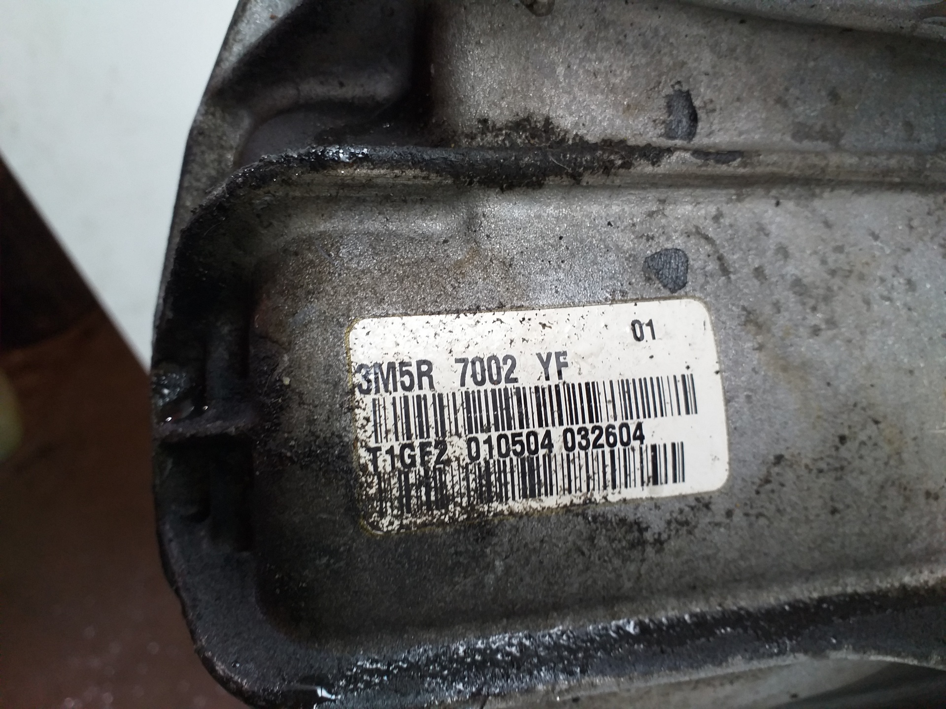 FORD C-Max 1 generation (2003-2010) Gearbox 3M5R7002YF 18637259