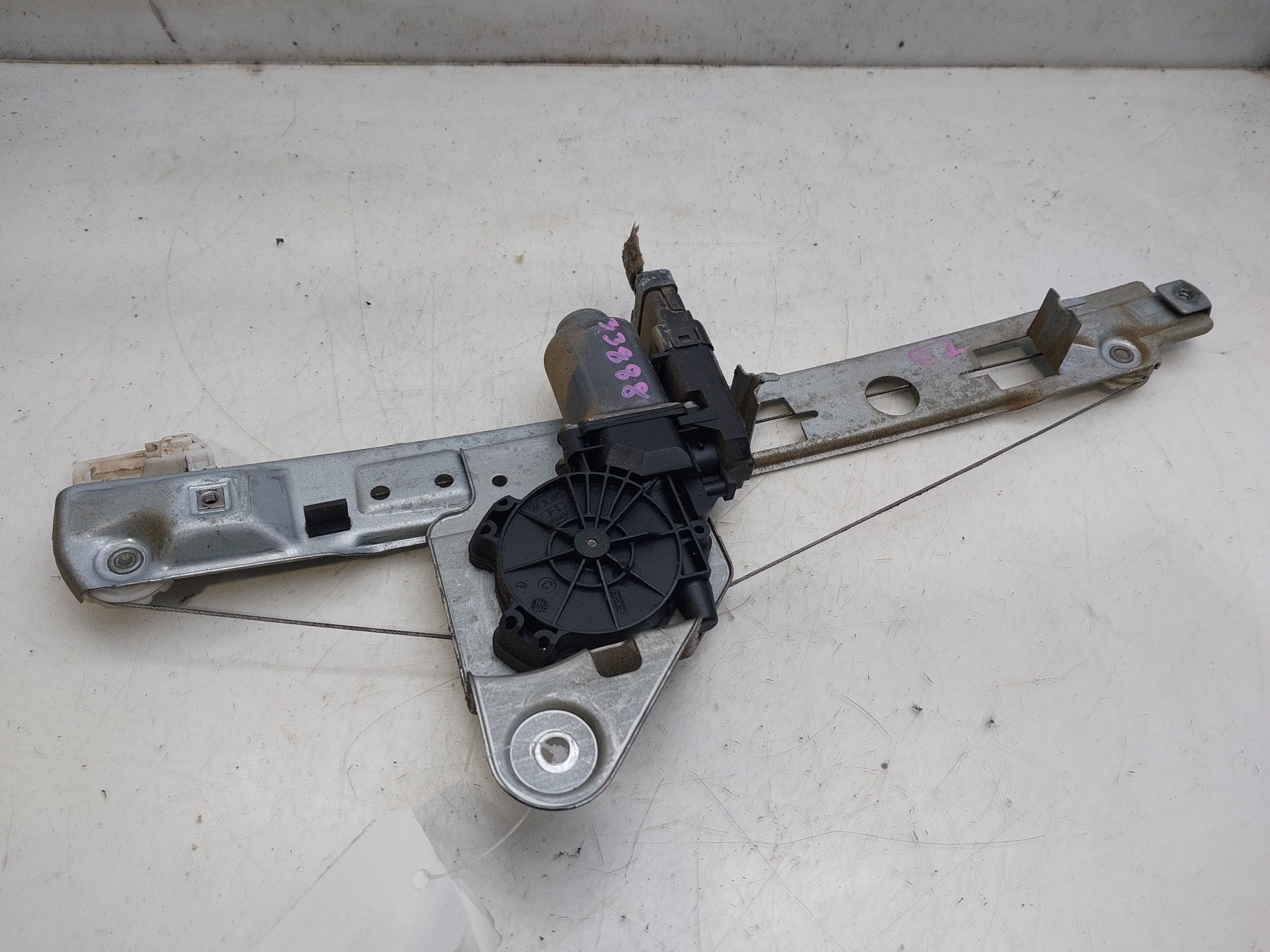 RENAULT Megane 2 generation (2002-2012) Rear Right Door Window Regulator 8201010921 24151880