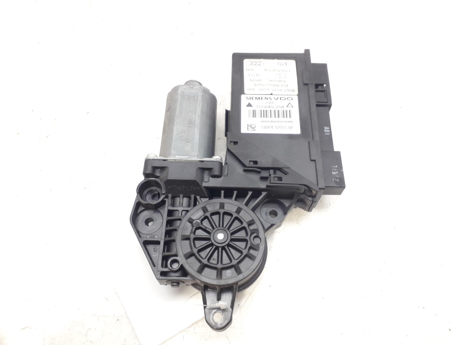 SEAT Exeo 1 generation (2009-2012) Rear Right Door Window Control Motor 8E0959802E 20789580