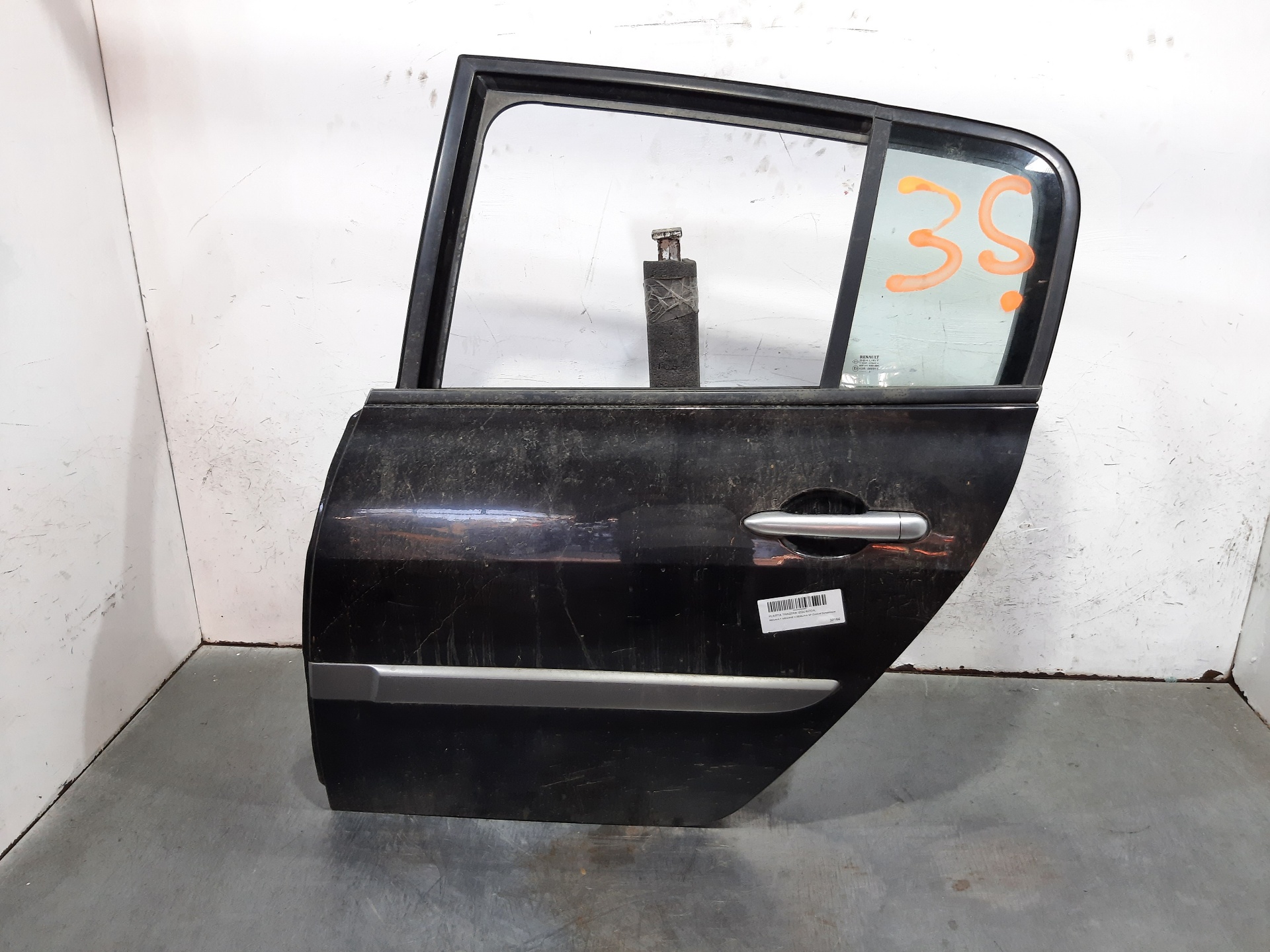 RENAULT Megane 2 generation (2002-2012) Rear Left Door 7751473732 20767458