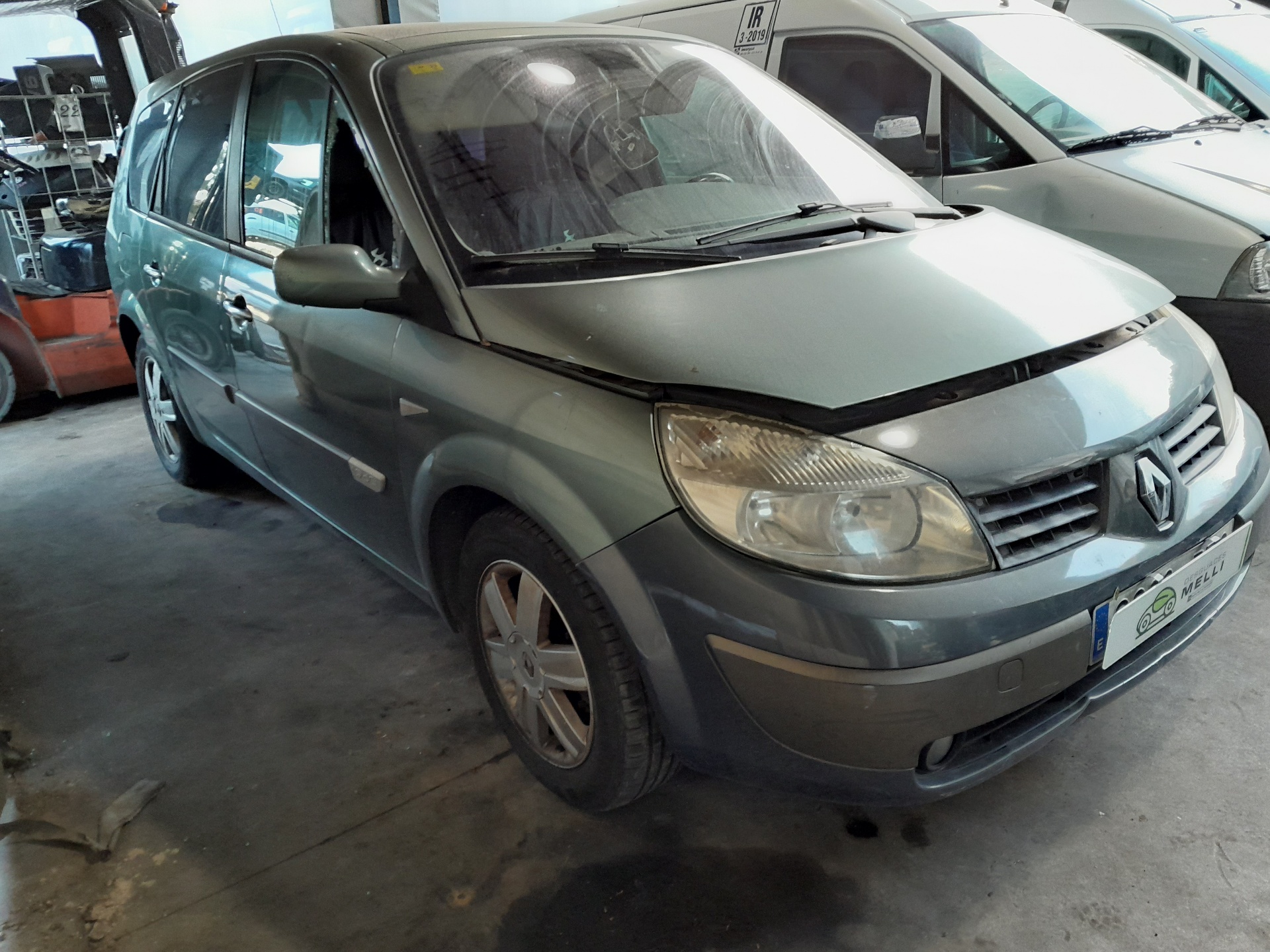 RENAULT Scenic 2 generation (2003-2010) Левая противотуманка переднего бампера 8200074008 20148648