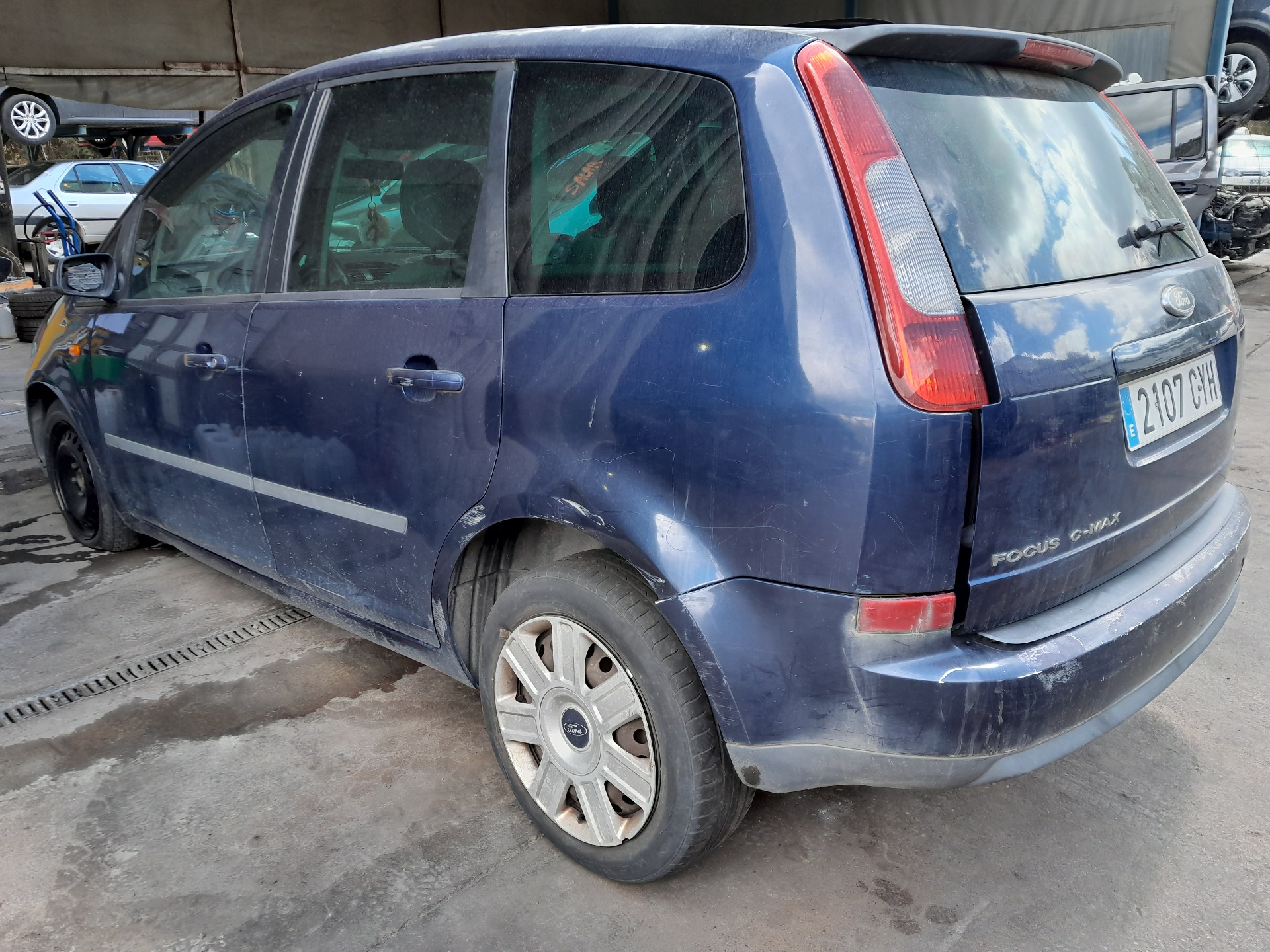 FORD C-Max 1 generation (2003-2010) Venstre bagerste indvendige åbningshåndtag 3M51R22601BA 22902418