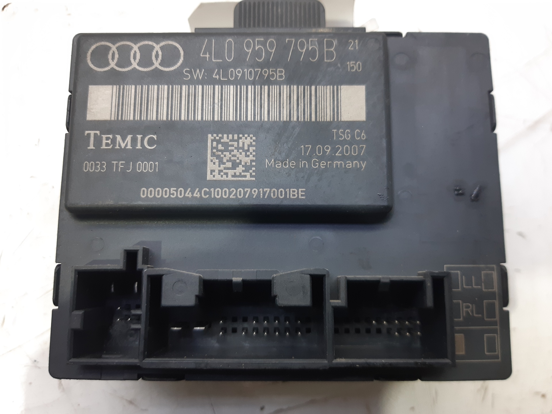 AUDI Q7 4L (2005-2015) Autres unités de contrôle 4L0959795B 22304883