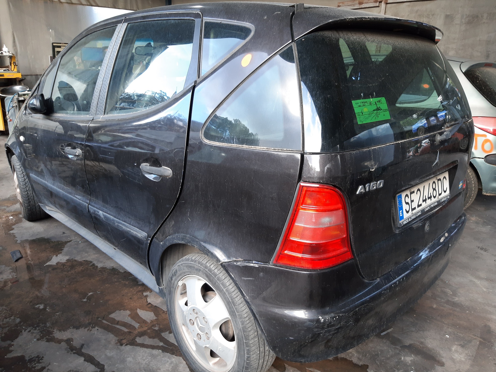 FIAT A-Class W168 (1997-2004) Venstre skjerm foran 1688800718 22465431