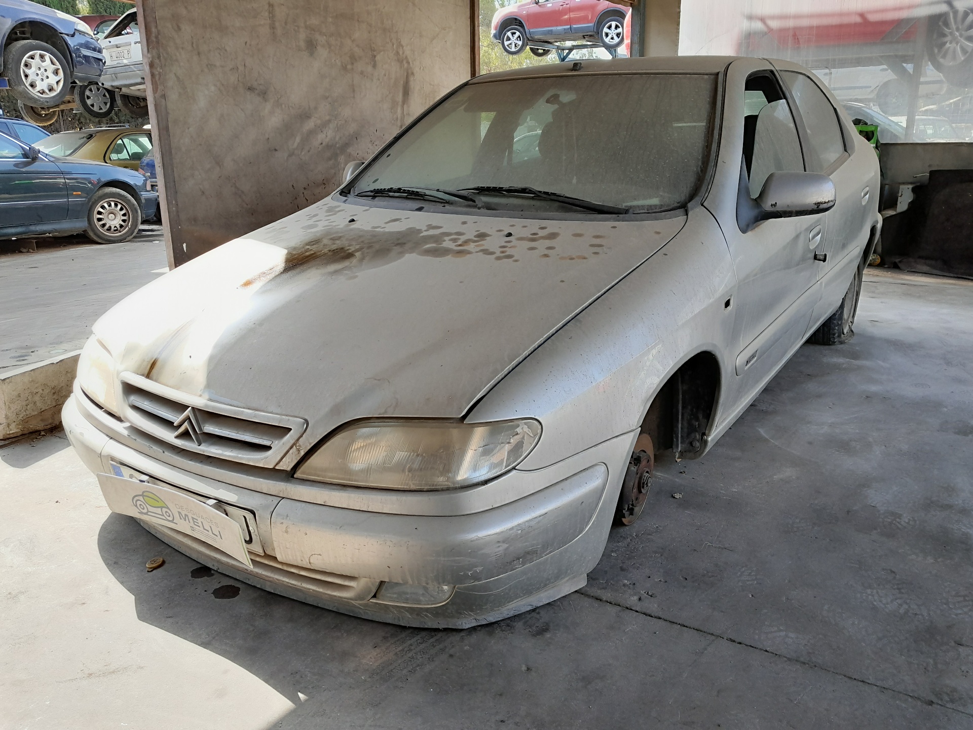 CITROËN Xsara 1 generation (1997-2004) Крыло переднее правое 7841K1 22434824