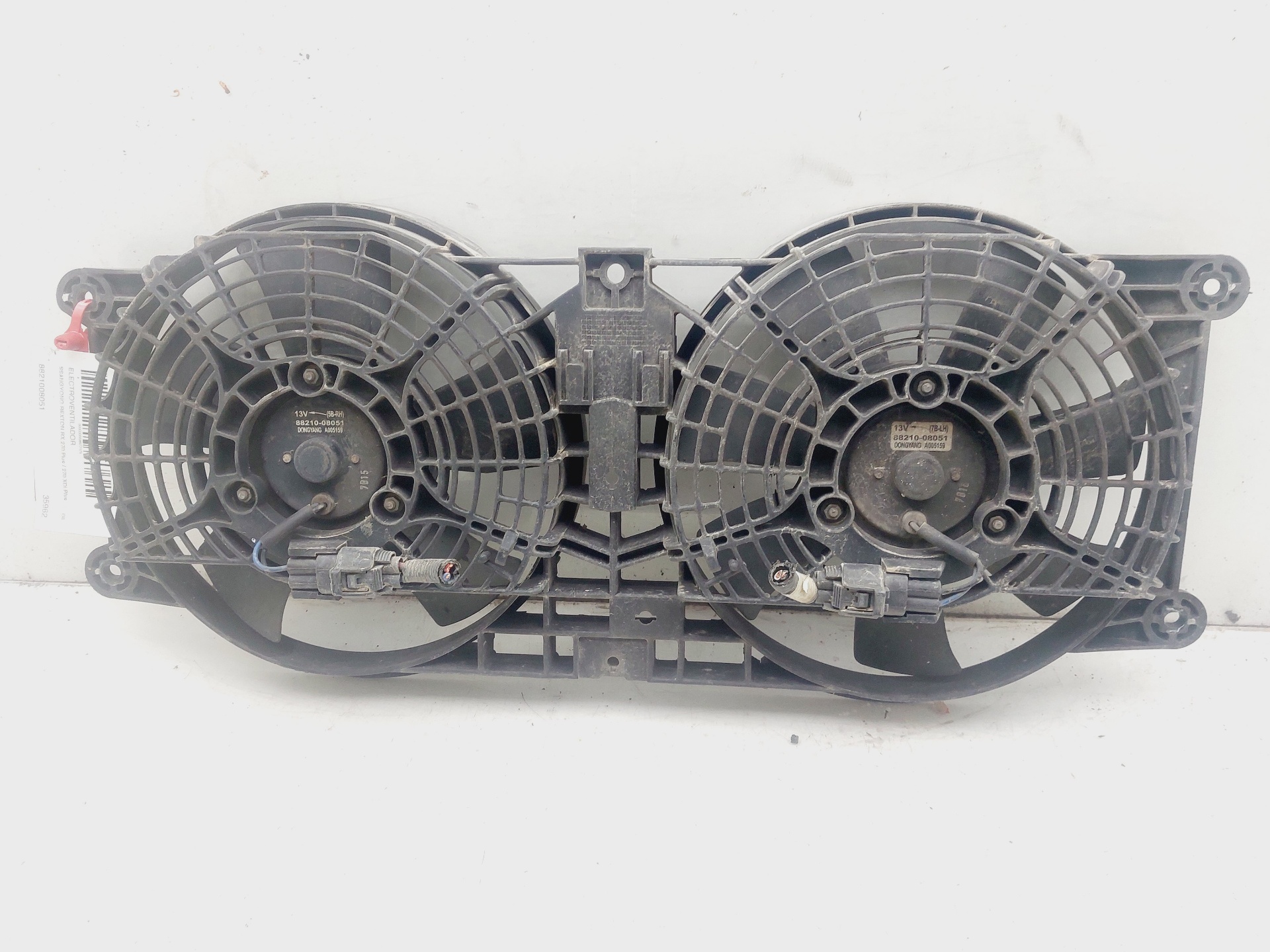Electroventilador D27DT 8821008051 de Ssangyong Rexton / rexton ii (gab_) 2004-2006 163 CV - pieza usada