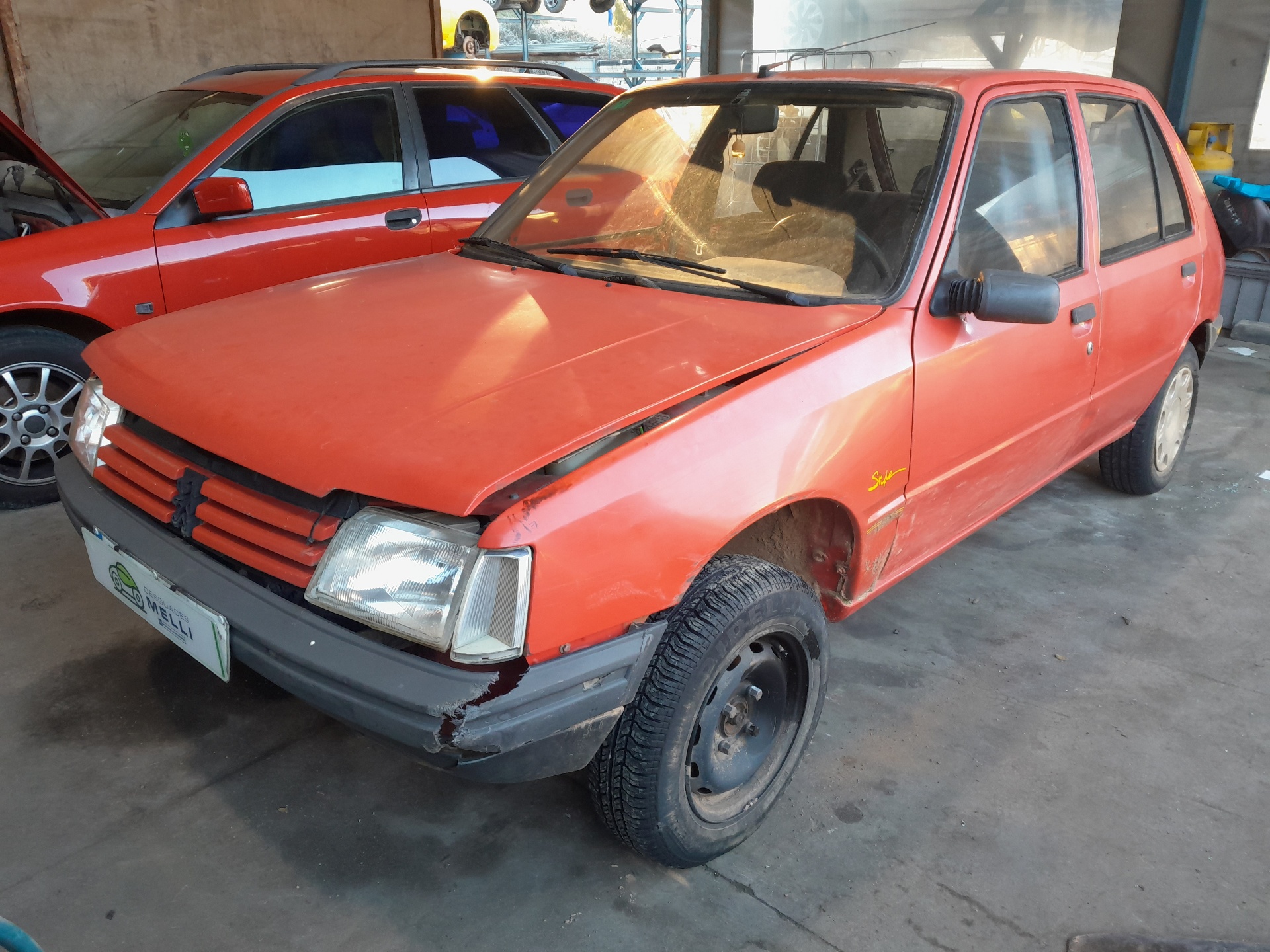 PEUGEOT 205 1 generation (1983-1998) Front venstre dør utvendig håndtak 910173 22487696