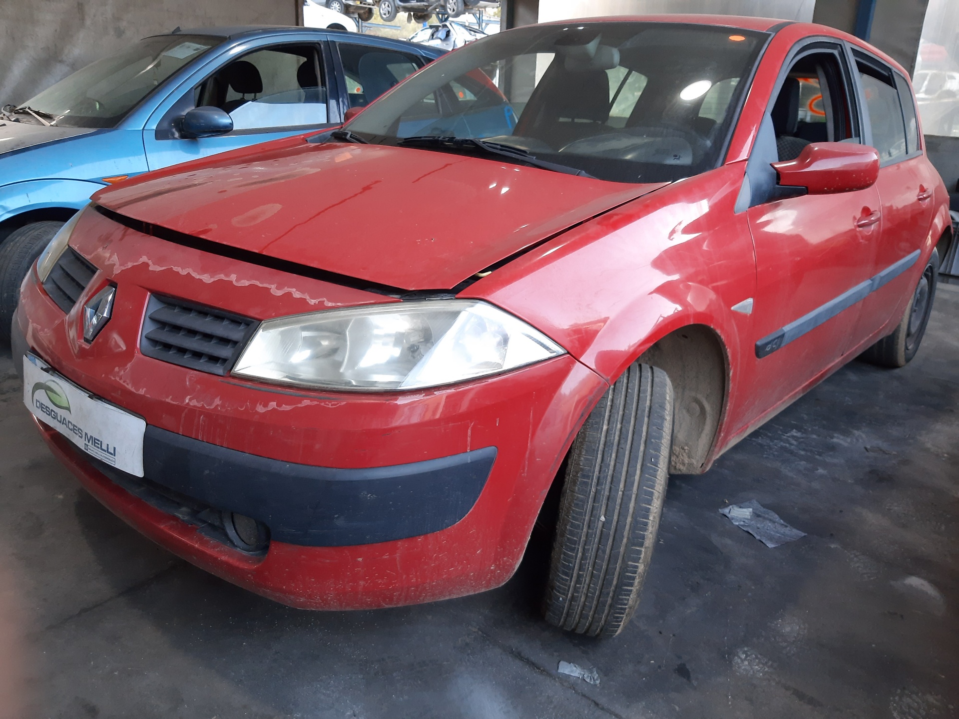 RENAULT Megane 2 generation (2002-2012) Priekinių dešinių durų stiklo pakelėjas 8201010925 24948104