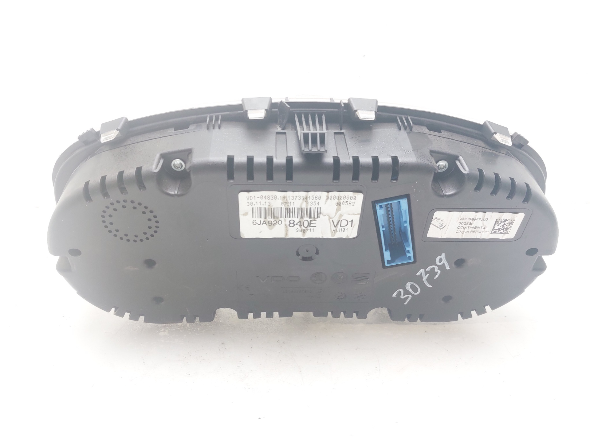 SEAT Toledo 4 generation (2012-2020) Compteur de vitesse 6JA920840E 23056396