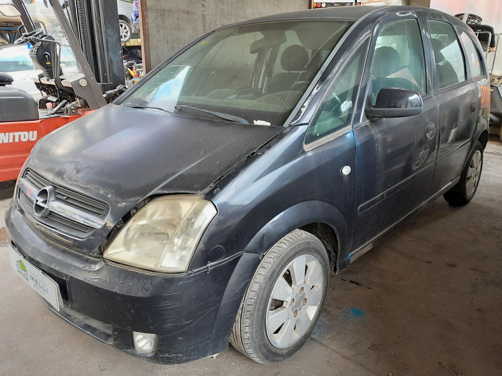 OPEL Meriva 1 generation (2002-2010) Фонарь задний правый 93295363 24150983