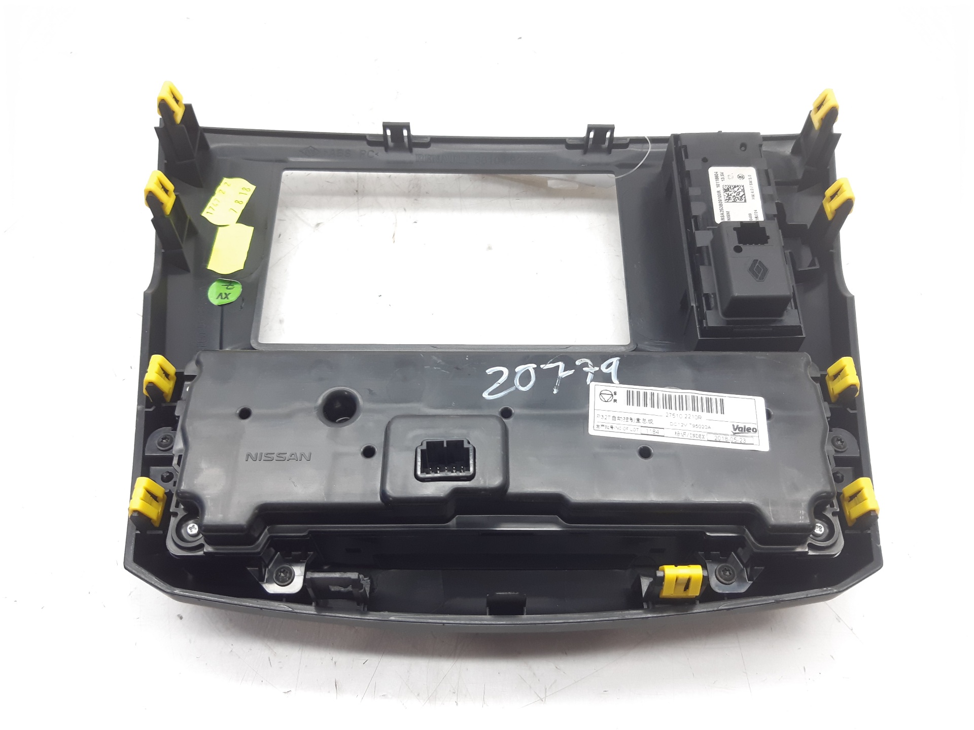 RENAULT Kadjar 1 generation (2015-2024) Unitate de control al climei 275102210R 18654679