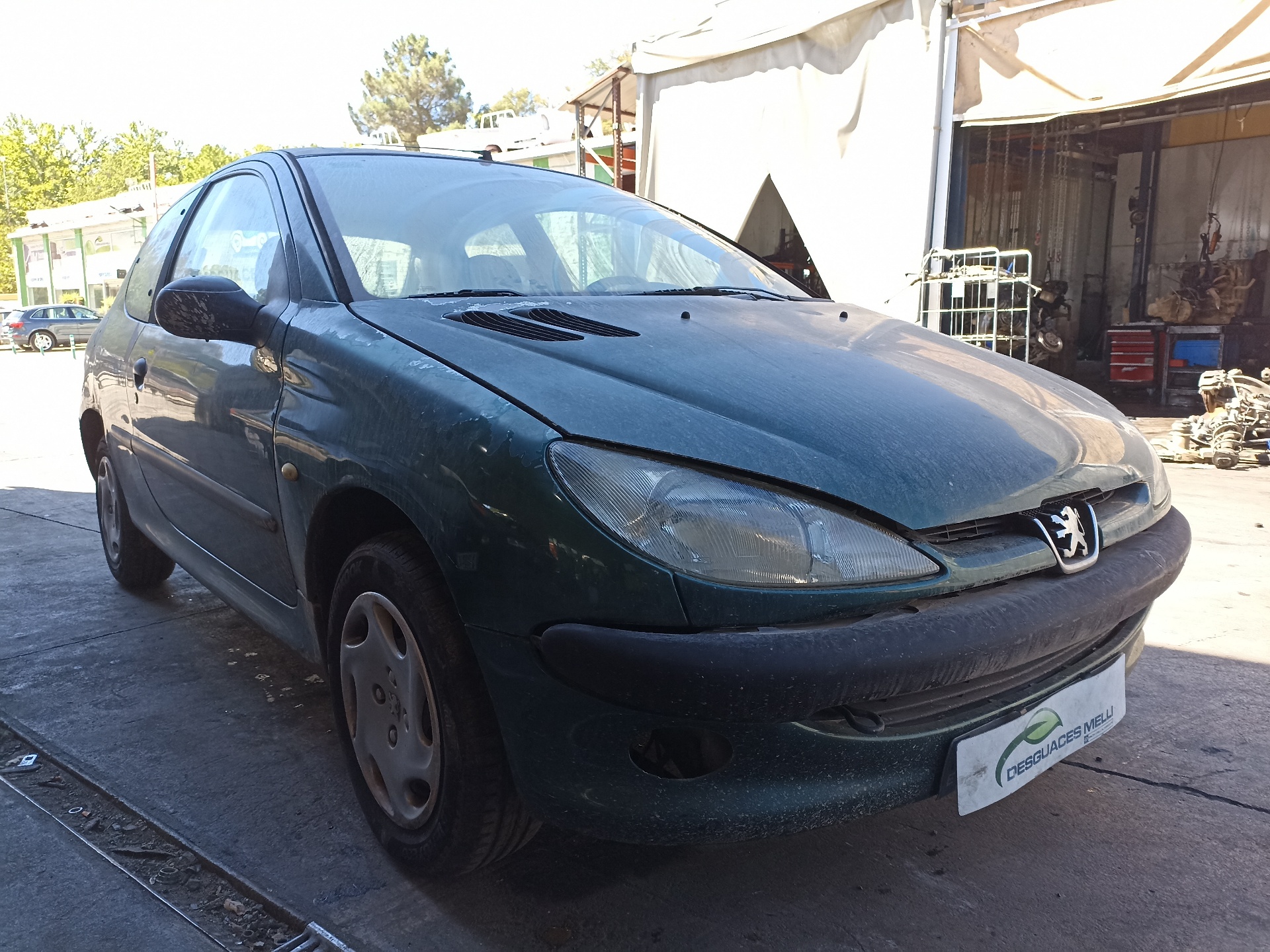 PEUGEOT 206 1 generation (1998-2009) Бампер задний 7013L0 22457270