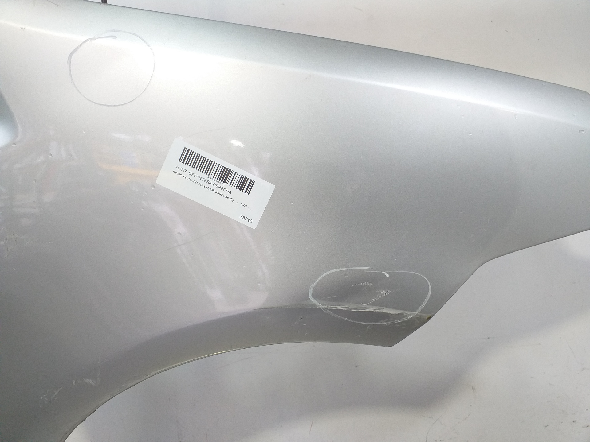 FORD C-Max 1 generation (2003-2010) Front Right Fender 1474083 23124332