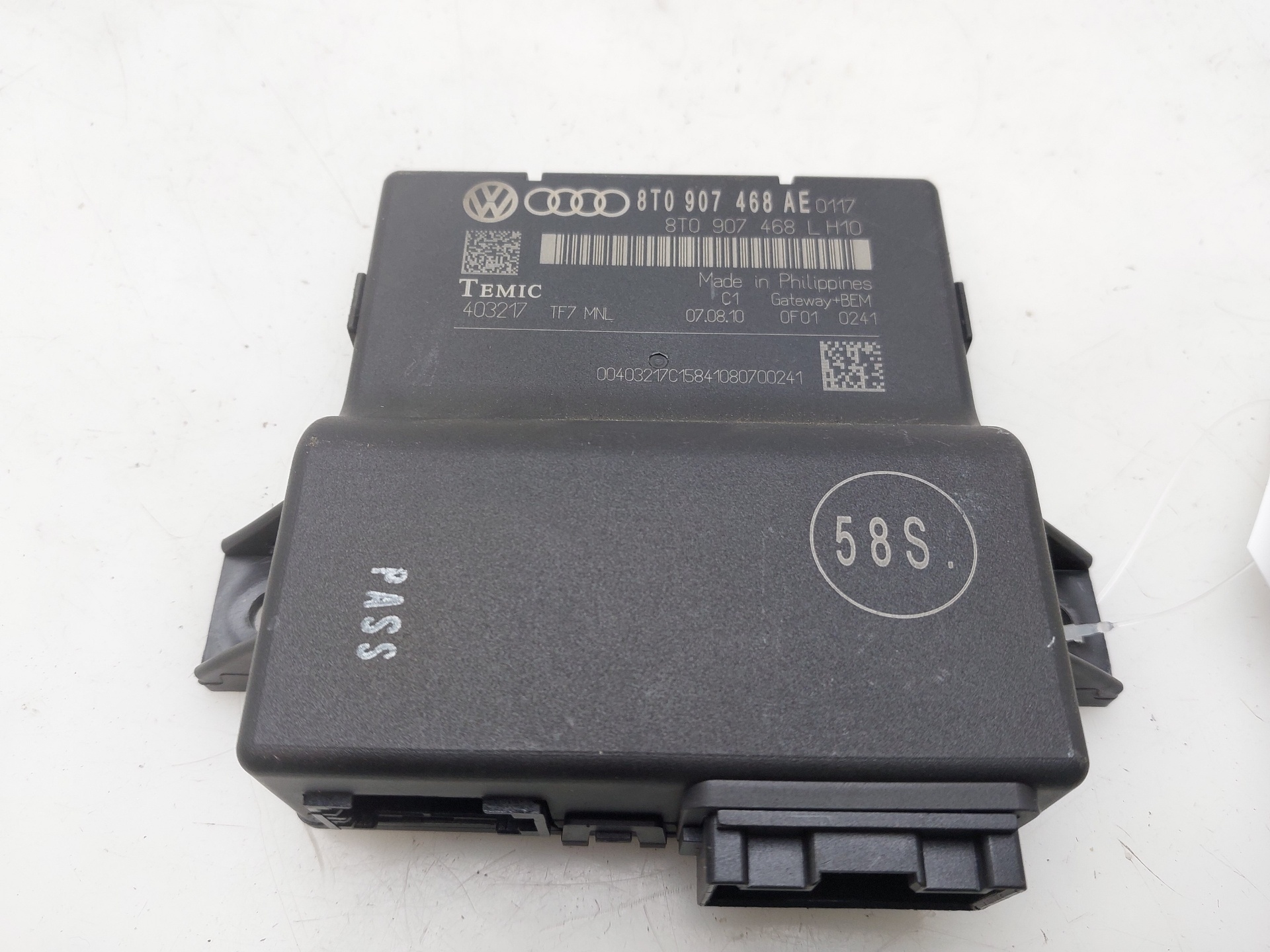 AUDI RS 5 8T (2010-2015) Autres unités de contrôle 8T0907468AE 24753911