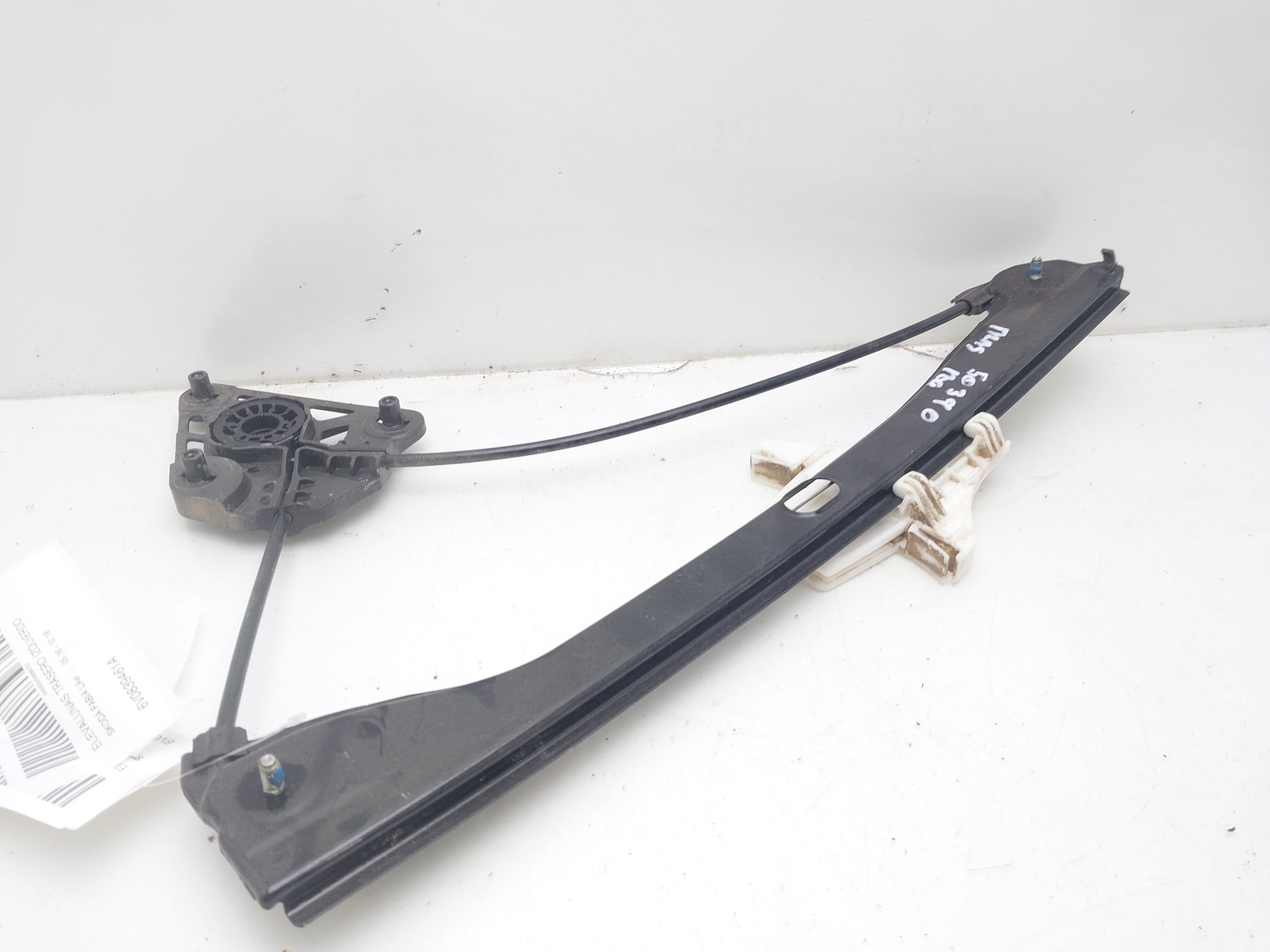 SKODA Fabia 2 generation  (2010-2014) Rear left door window lifter 6V0839461A,43.244KMS,5PUERTAS 22355541