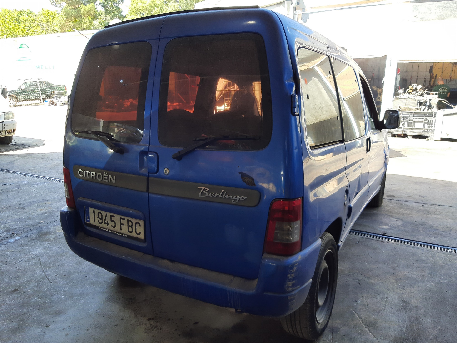 CITROËN Berlingo 1 generation (1996-2012) Priekinių dešinių durų spyna 9136J4 25124563