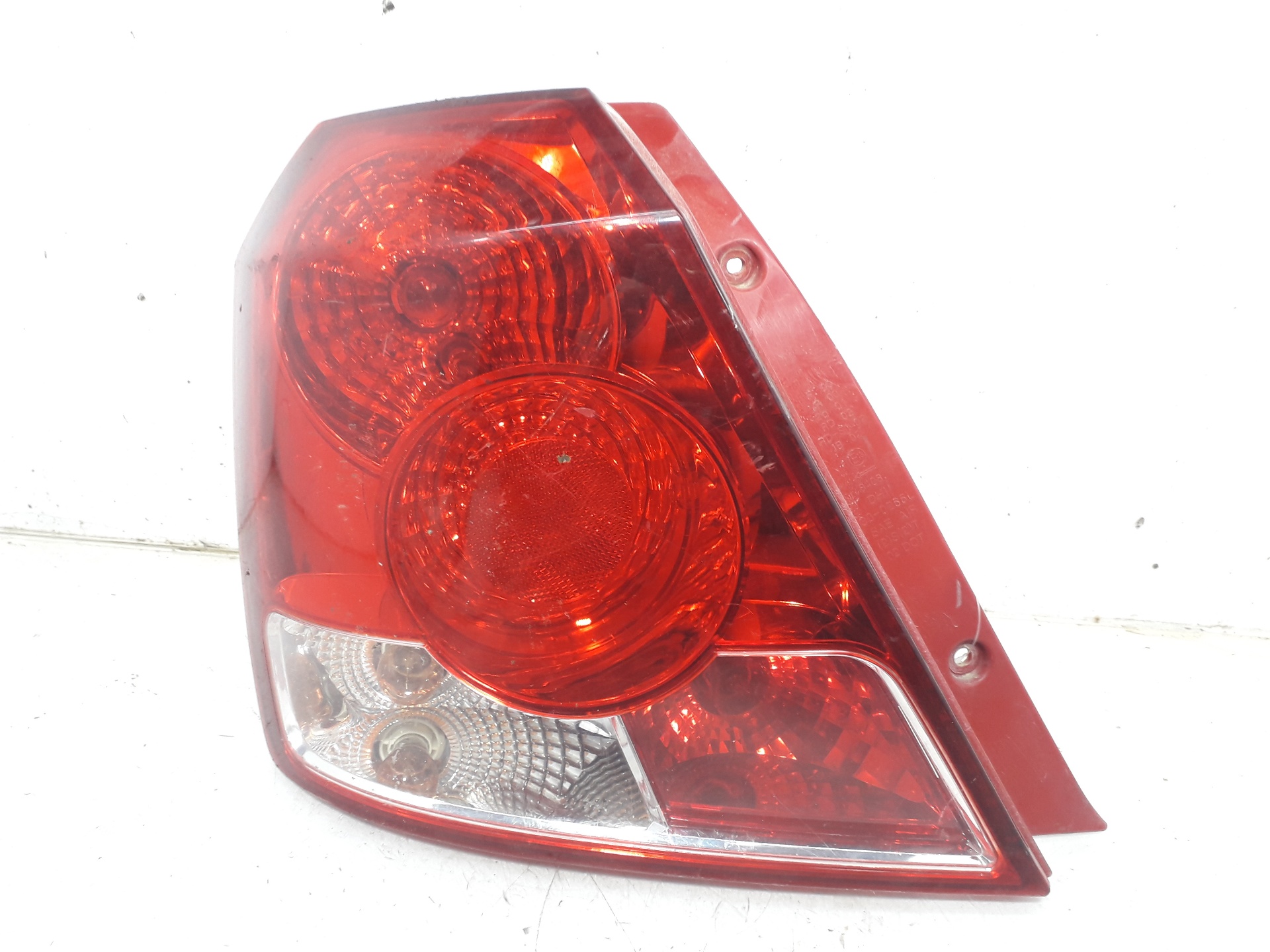 DAEWOO Kalos 1 generation (2002-2020) Rear Left Taillight 96540268 18765024