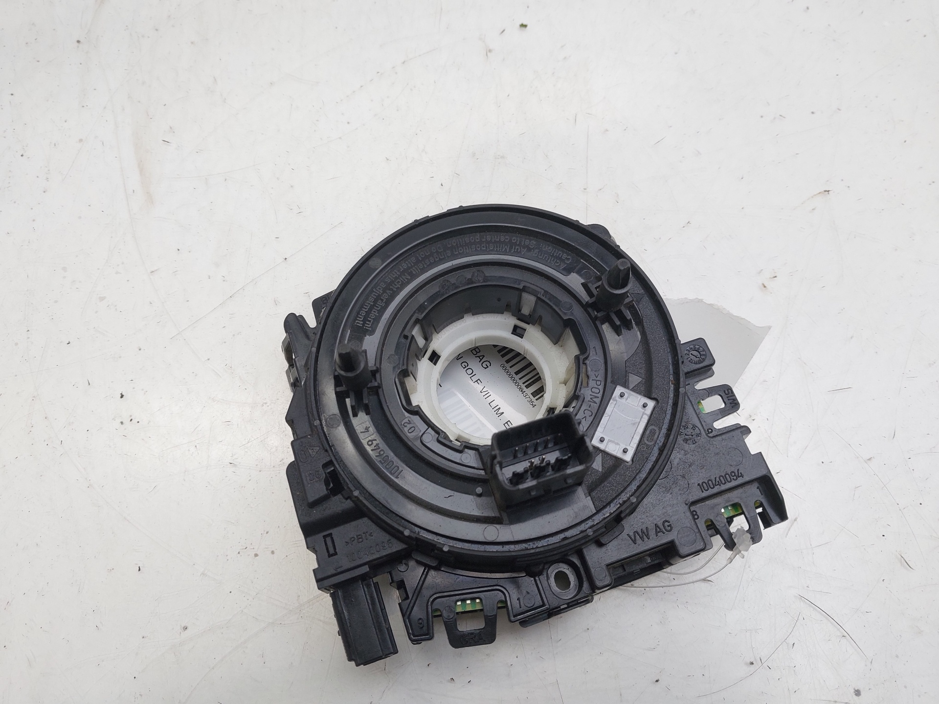 VOLKSWAGEN Golf 7 generation (2012-2024) Rat Slip Ring Squib 5Q0953549F 22916235