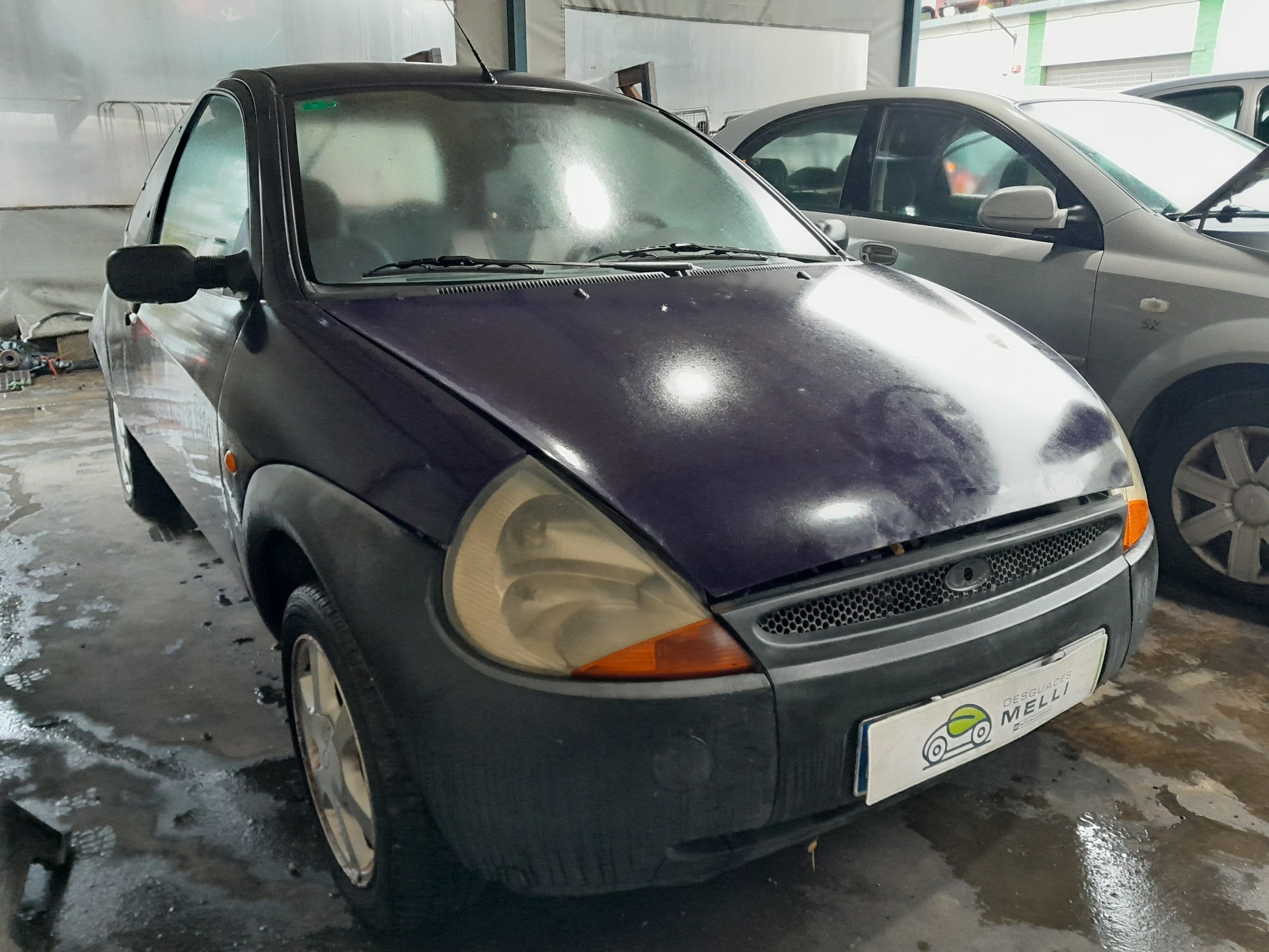 FORD Ka 1 generation (1996-2008) Дросельна заслонка 95BF9B989JB 24473250