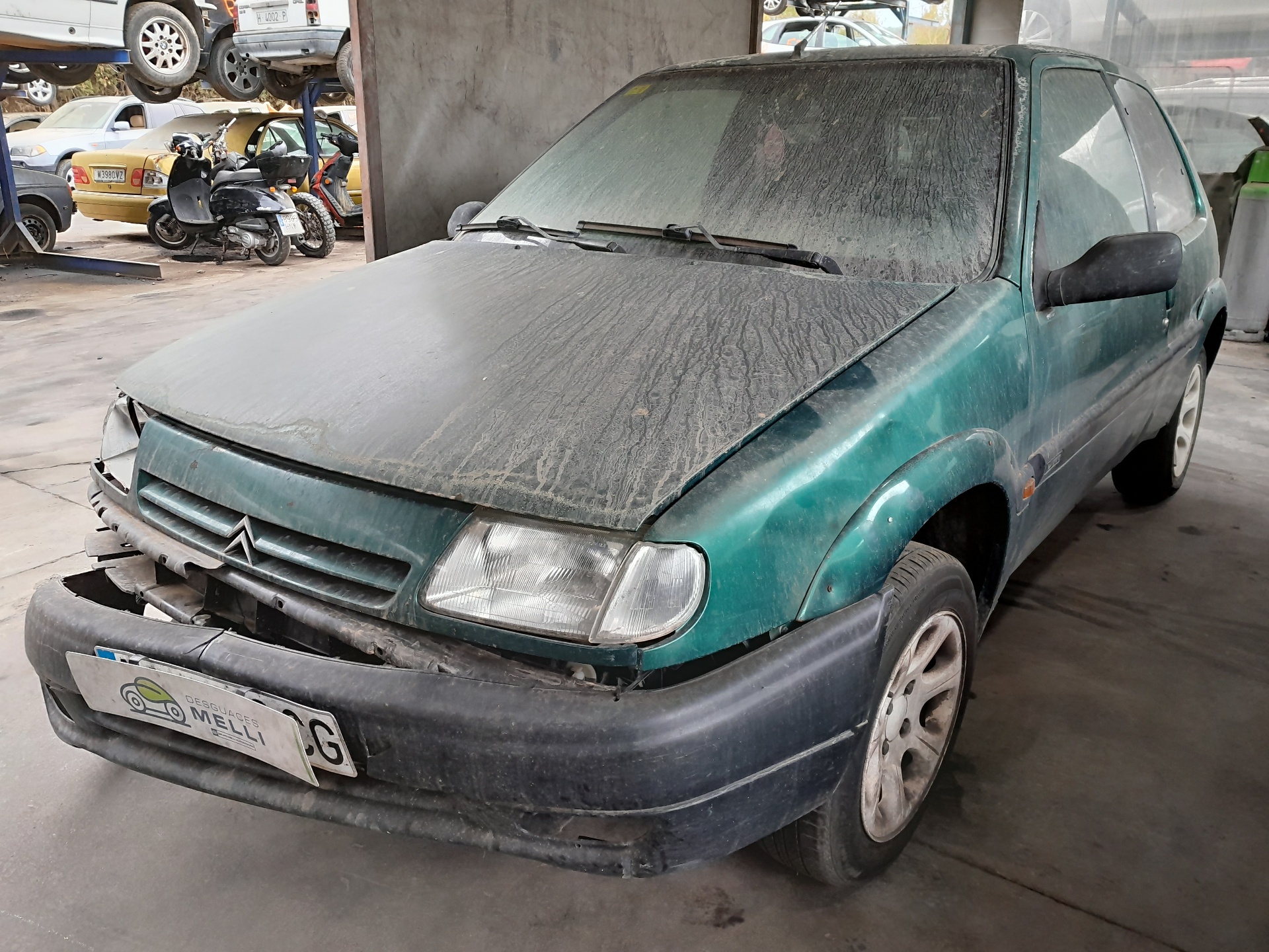 CITROËN Saxo 2 generation (1996-2004) Front venstre dør utvendig håndtak 9101J4 20145581