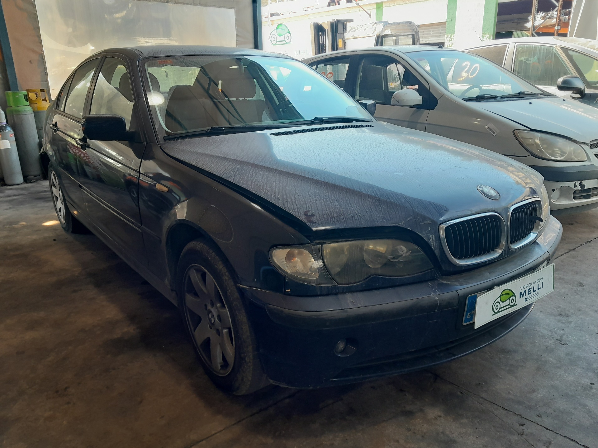 BMW 3 Series E46 (1997-2006) Priekinės dešinės durys 41517034152 23160698