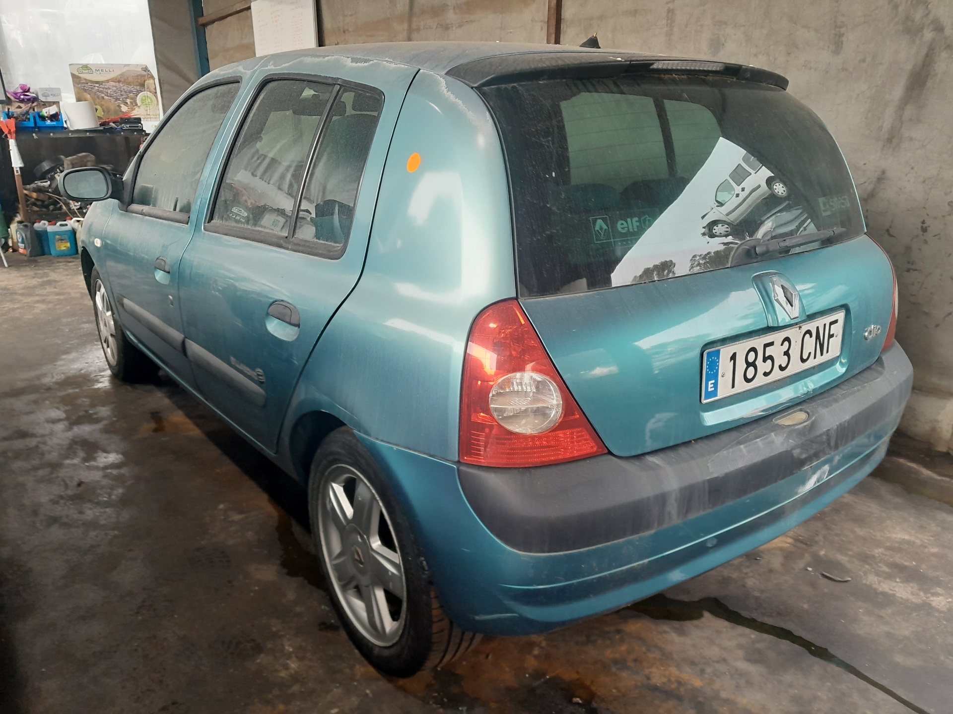 RENAULT Clio 3 generation (2005-2012) Højre bagerste indvendige åbningshåndtag 7700423888 22917655