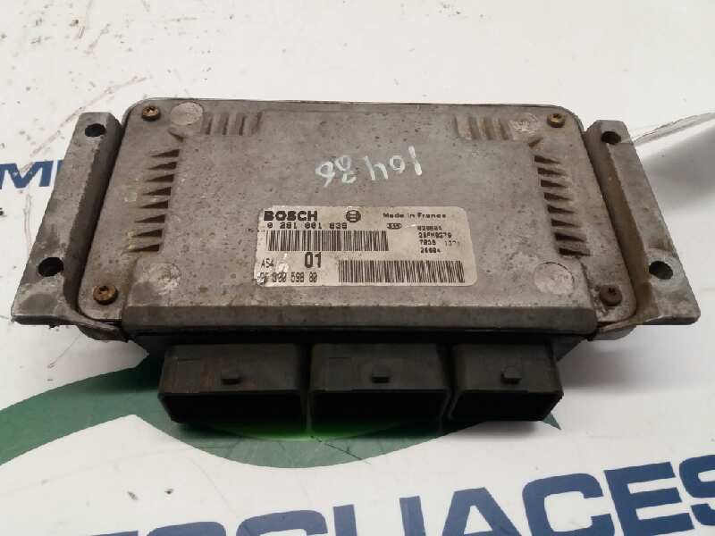 CITROËN Saxo 2 generation (1996-2004) Engine Control Unit ECU 9630059880 20171687