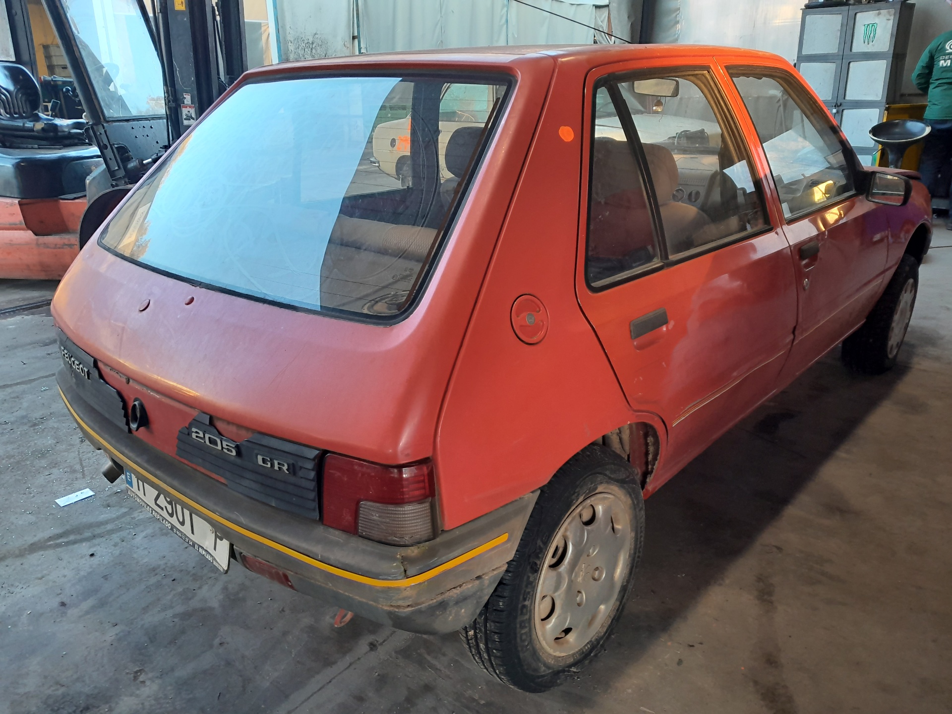 PEUGEOT 205 1 generation (1983-1998) Front venstre dør utvendig håndtak 910173 22487696