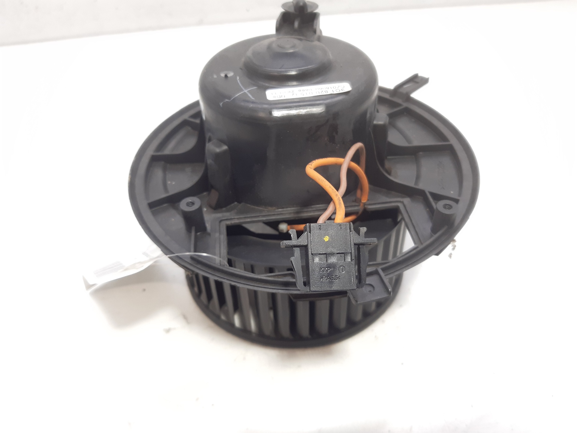 VOLKSWAGEN Passat B7 (2010-2015) Heater Blower Fan 3C1820015Q 22463406