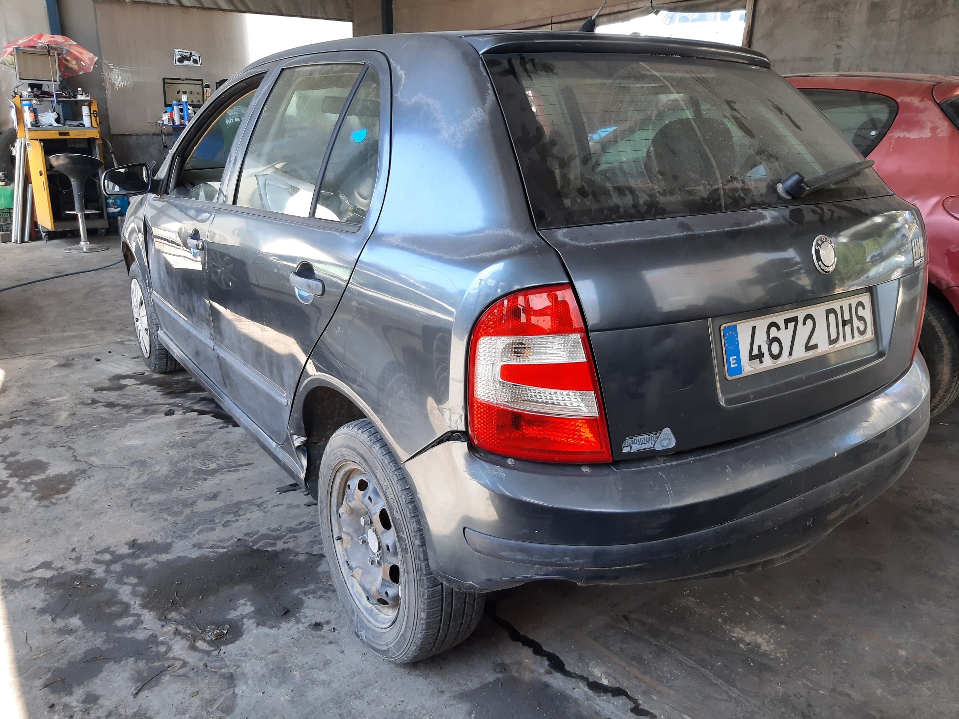 SKODA Fabia 6Y (1999-2007) Motora pārsegs 6Y0823031 22327399