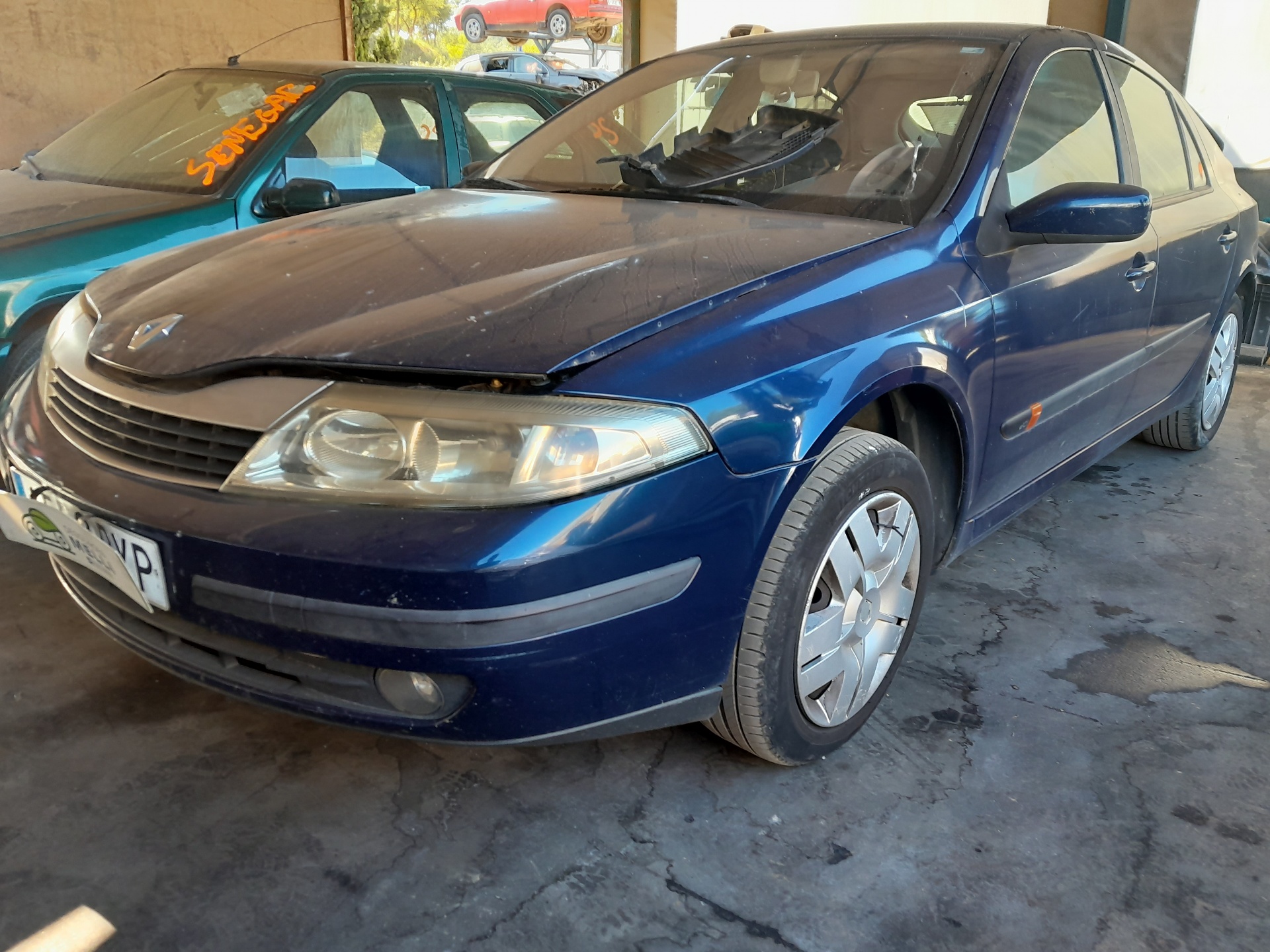 RENAULT Laguna 2 generation (2001-2007) Противотуманка бампера передняя правая 8200002469 20439395