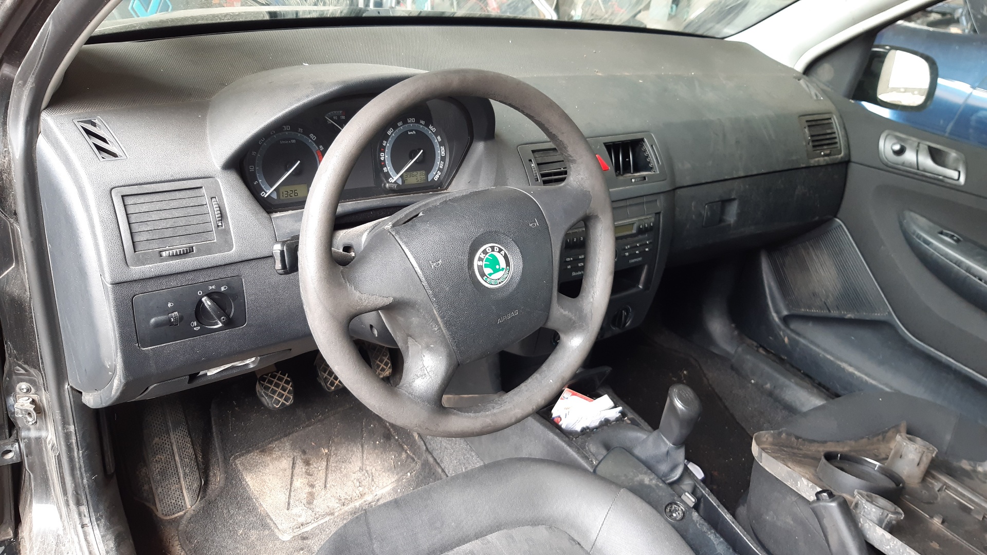 SKODA Fabia 6Y (1999-2007) Усилитель переднего бампера 6Y0807109C 18679743