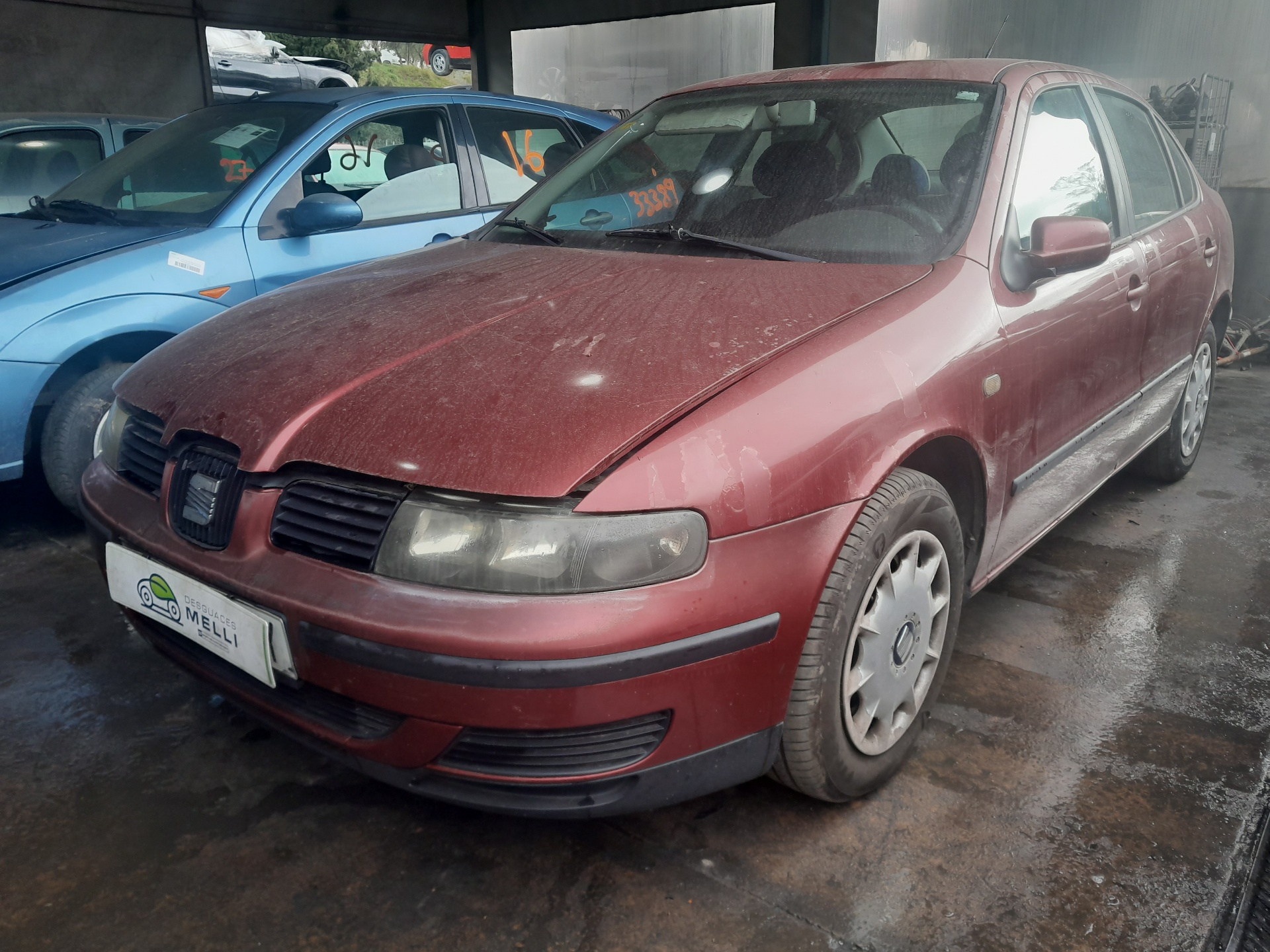 SEAT Toledo 2 generation (1999-2006) Рабочий тормозной цилиндр 1J1614019 22918408