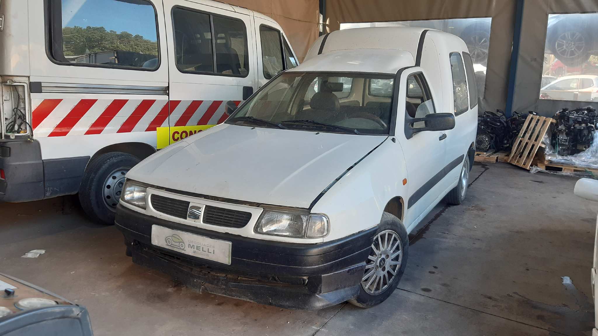 SEAT Inca 1 generation (1995-2000) Rétroviseur latéral droit 020115 18530463