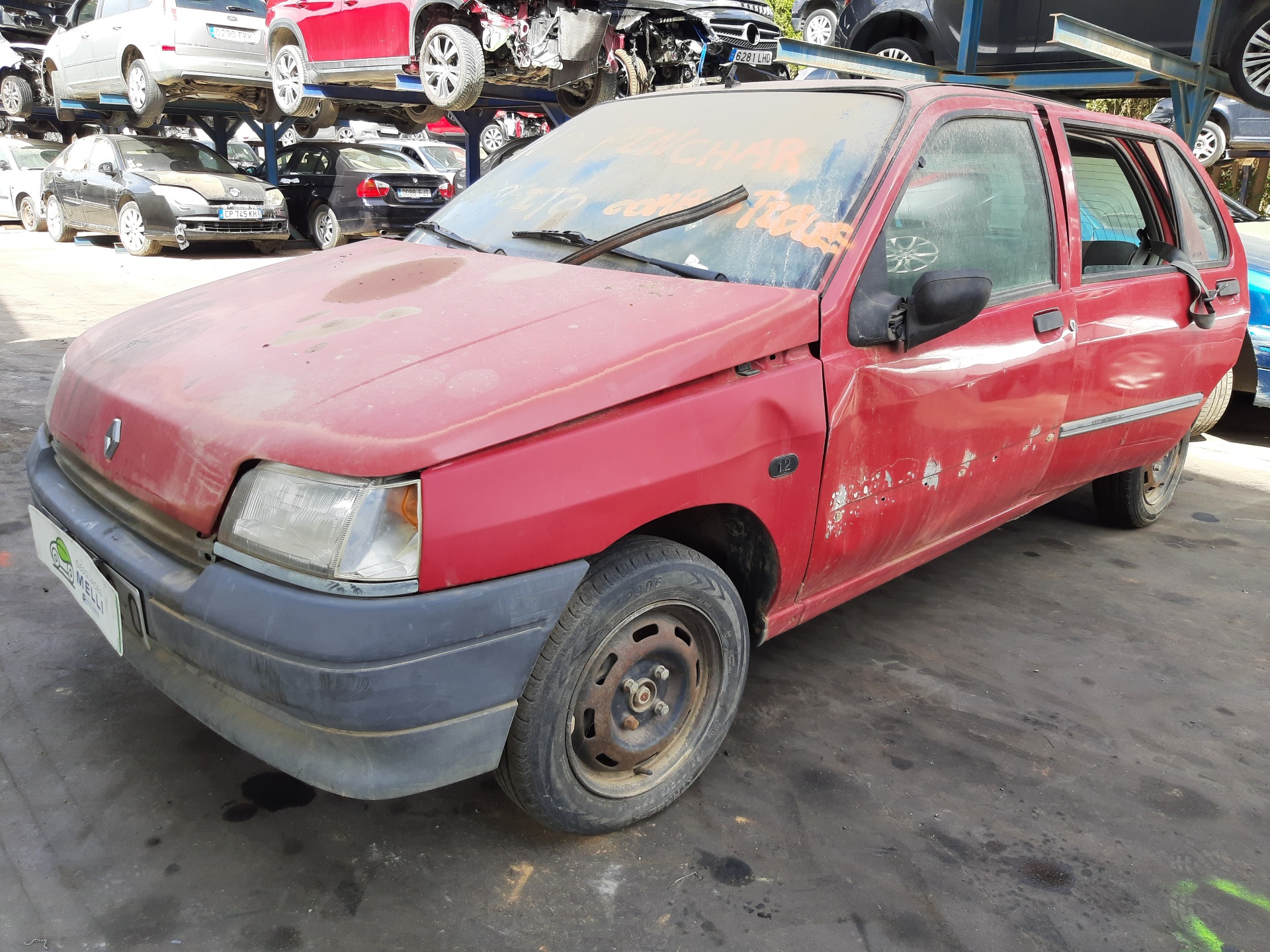 RENAULT Clio 1 generation (1990-1998) Бампер задний 7701466676 23117496