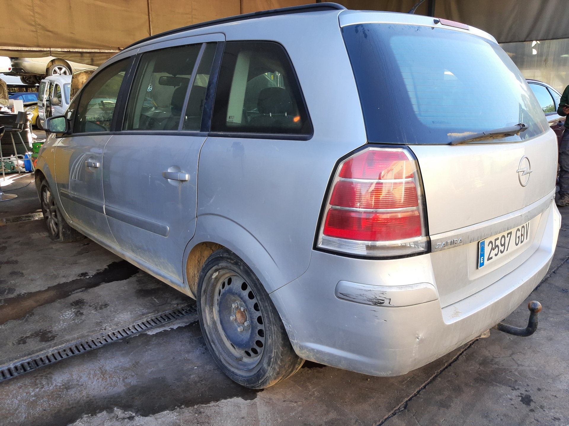 OPEL Zafira B (2005-2010) Вентилятор диффузора 24467444 22561119