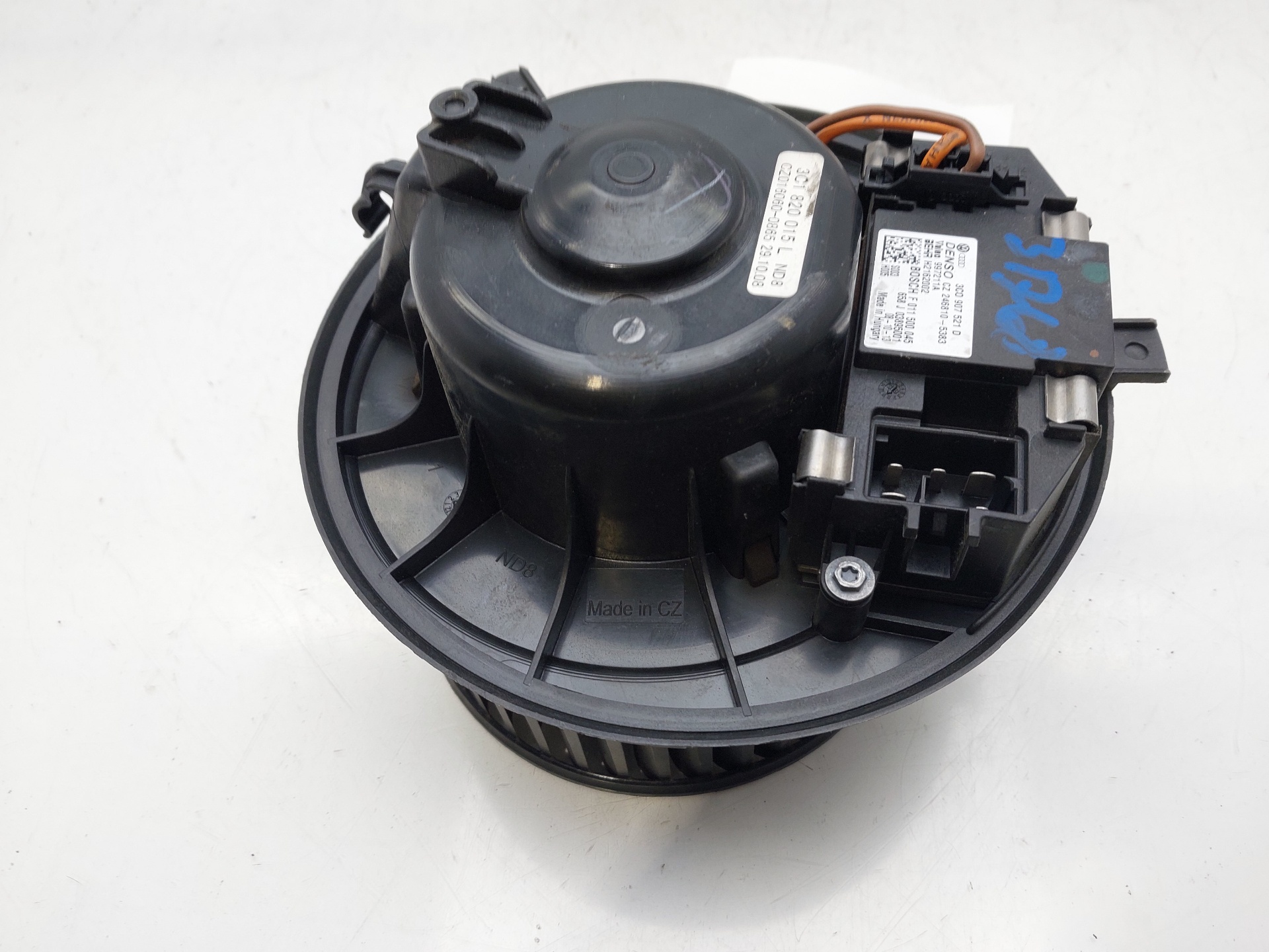 CHEVROLET Passat B6 (2005-2010) Motor încălzitor interior 3C1820015L 22339493