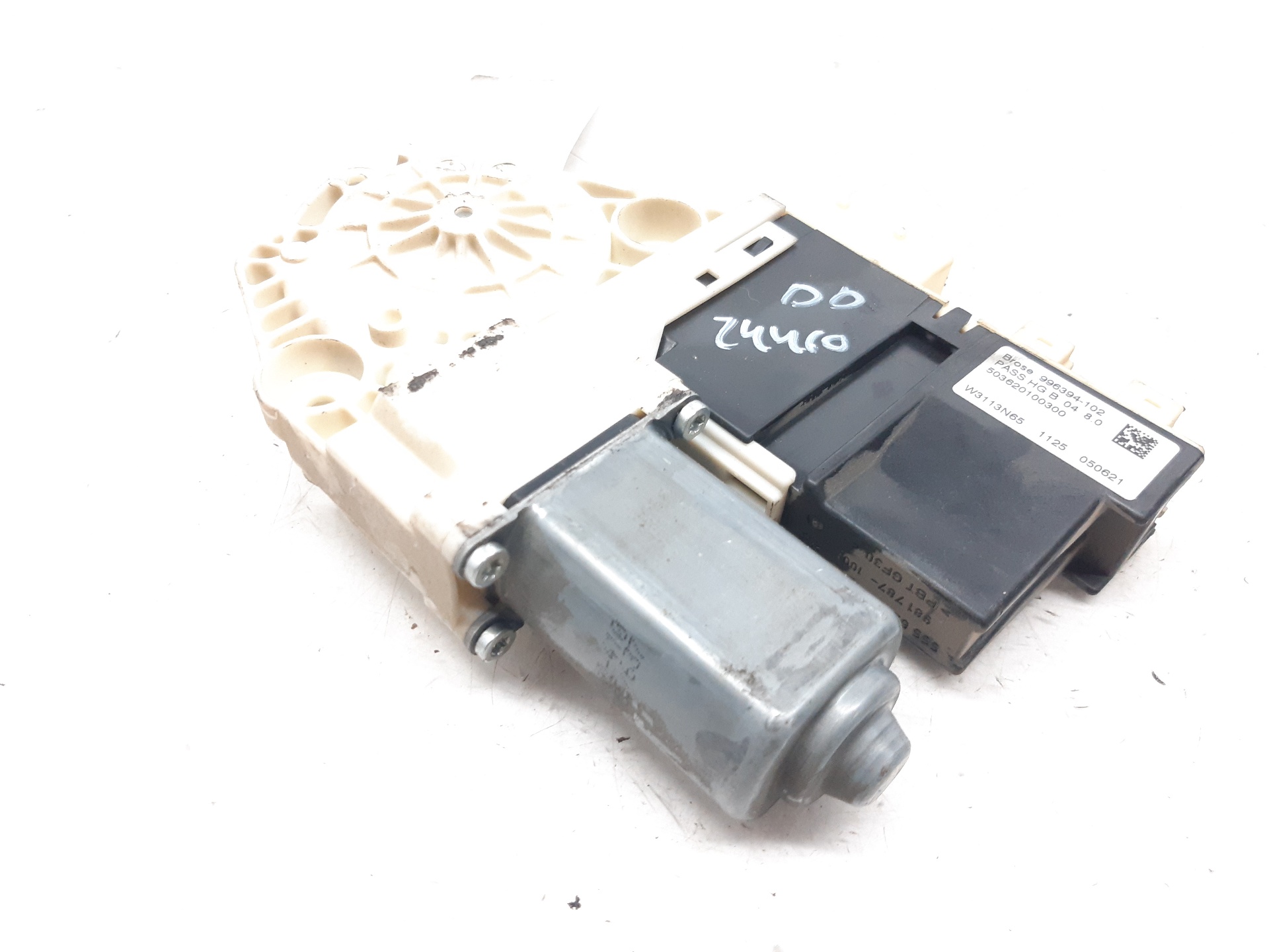 CITROËN C5 1 generation (2001-2008) Front Right Door Window Control Motor 997834102 20792993