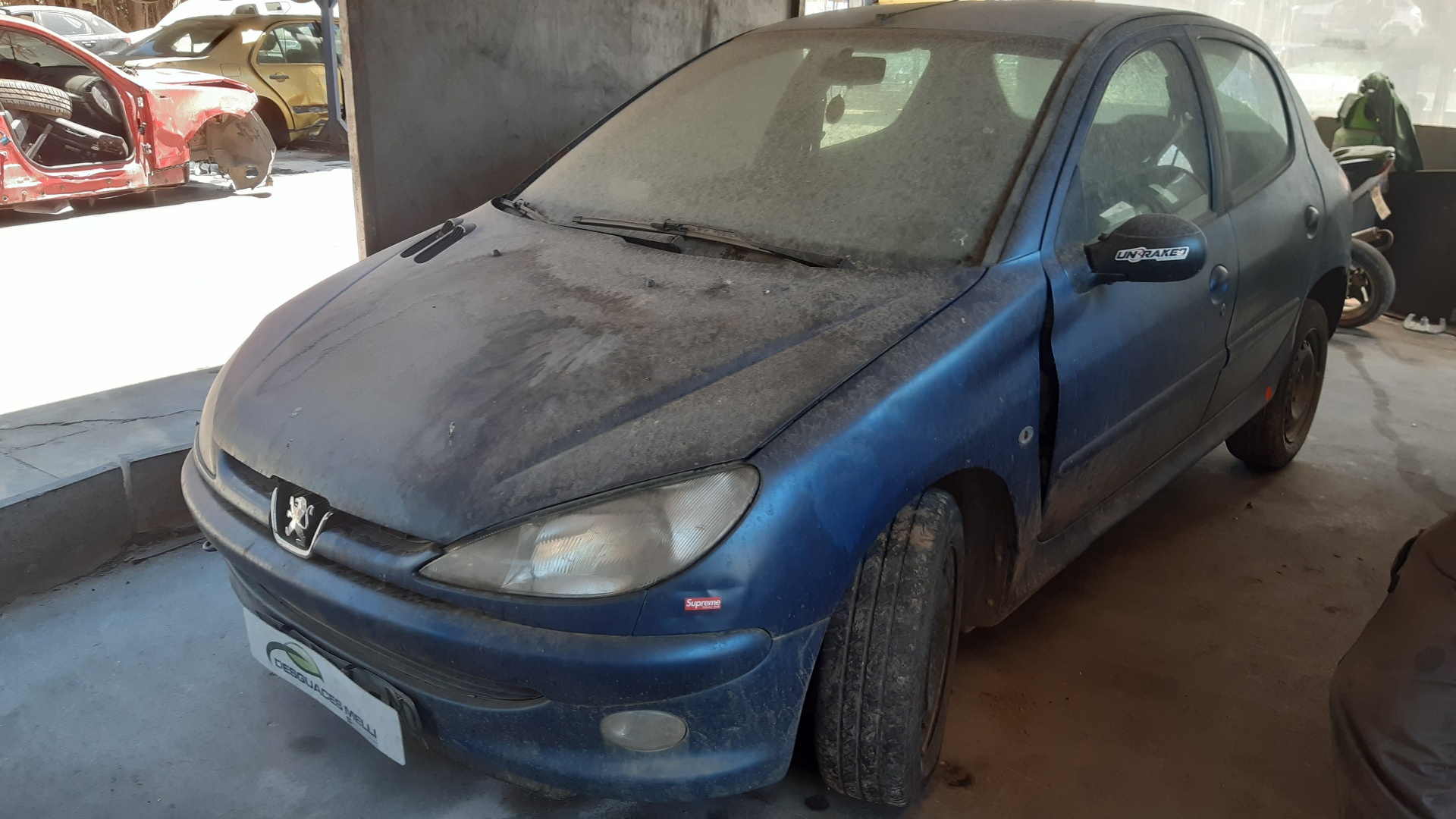 FORD 206 1 generation (1998-2009) Бампер задний 7013L0 18800543