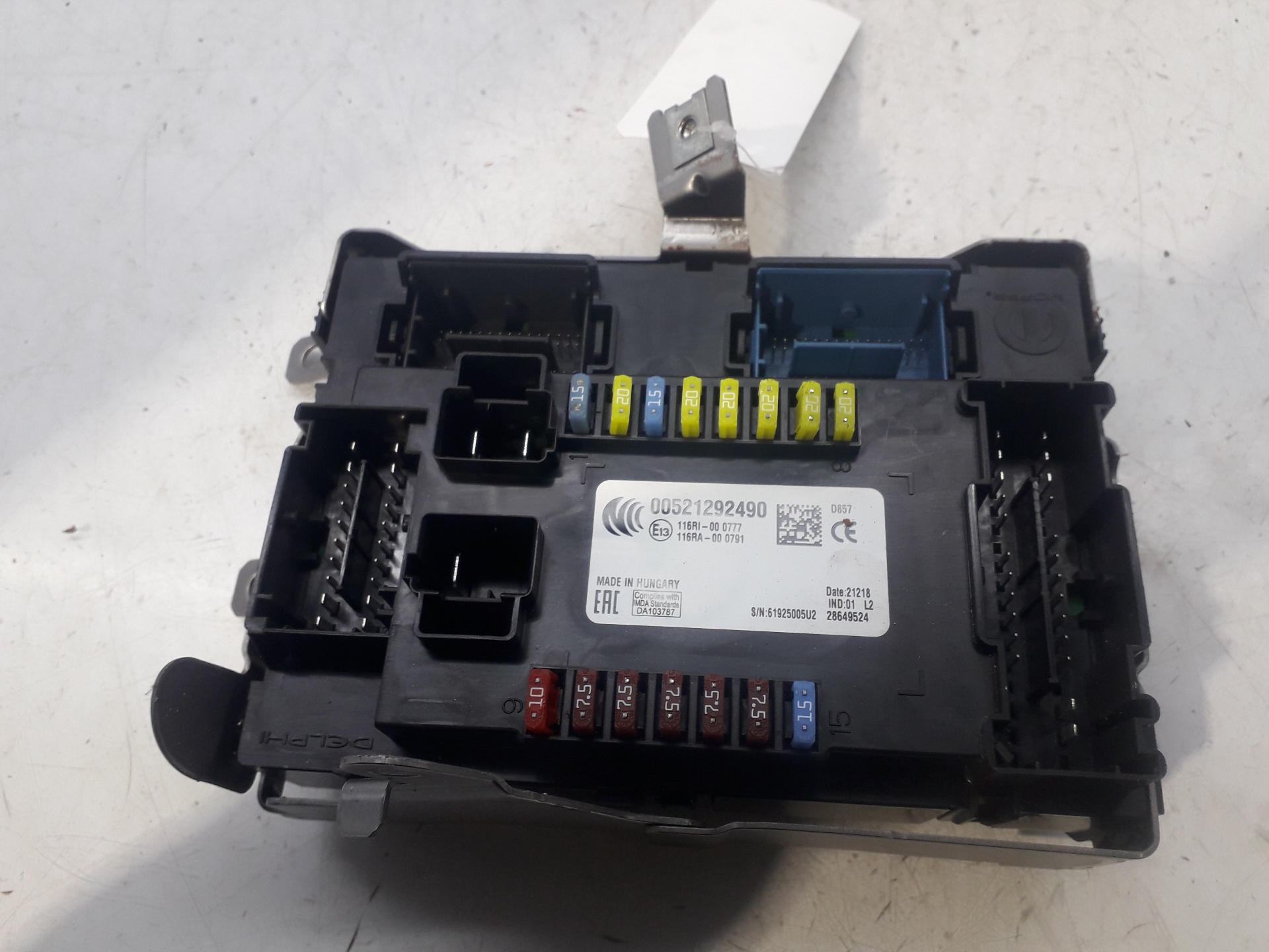 JEEP Renegade 1 generation (2015-2024) Fuse Box 521292490 20991152