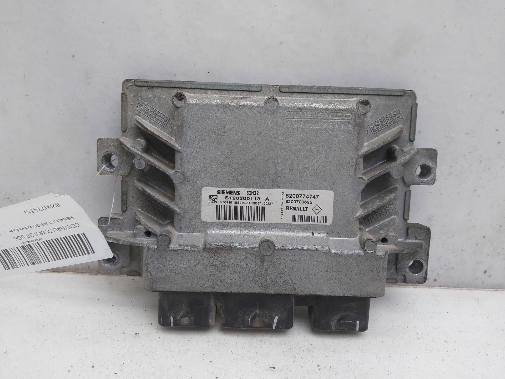 RENAULT Multipla 1 generation (1999-2010) Engine Control Unit ECU 8200774747 23078541