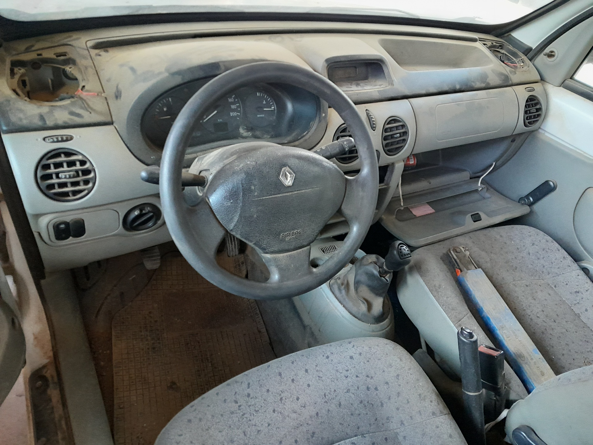 RENAULT Kangoo 1 generation (1998-2009) Priekinių dešinių durų išorinė rankenėlė 7700354479 22763518