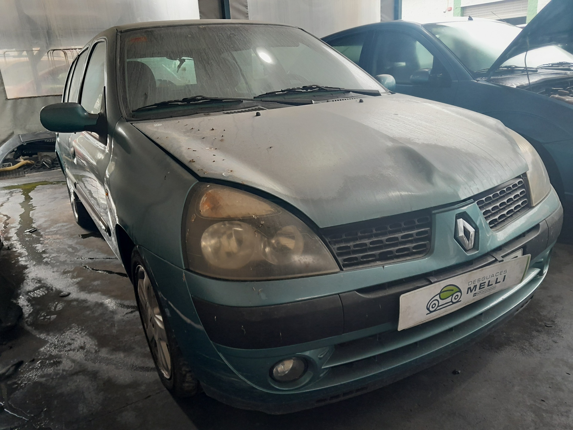 RENAULT Clio 3 generation (2005-2012) Левая задняя внутренняя ручка открытия 7700423887 22917670