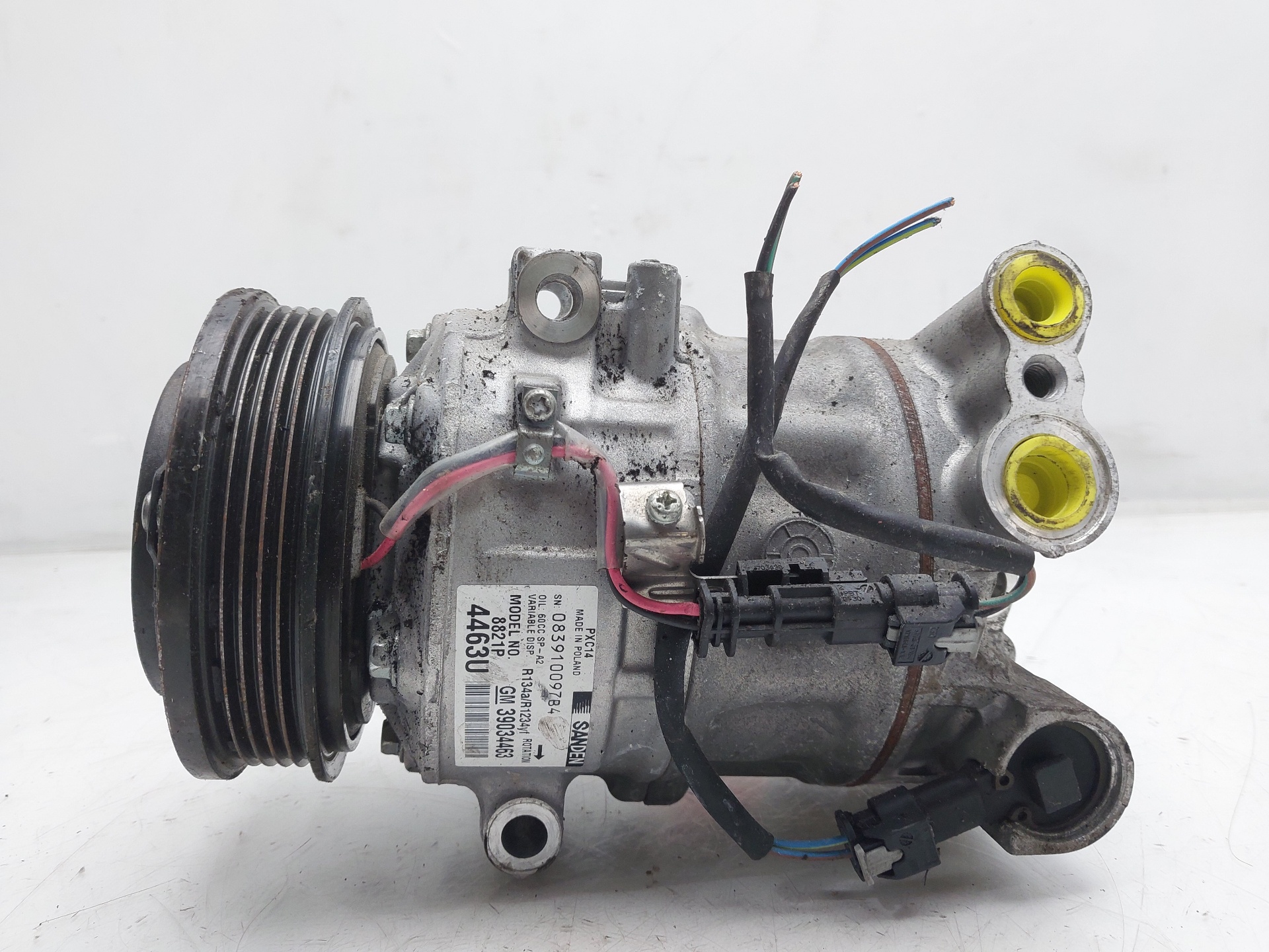 OPEL Astra K (2015-2021) Air Condition Pump 39034463, 83.550KMS, 5PUERTAS 24400900