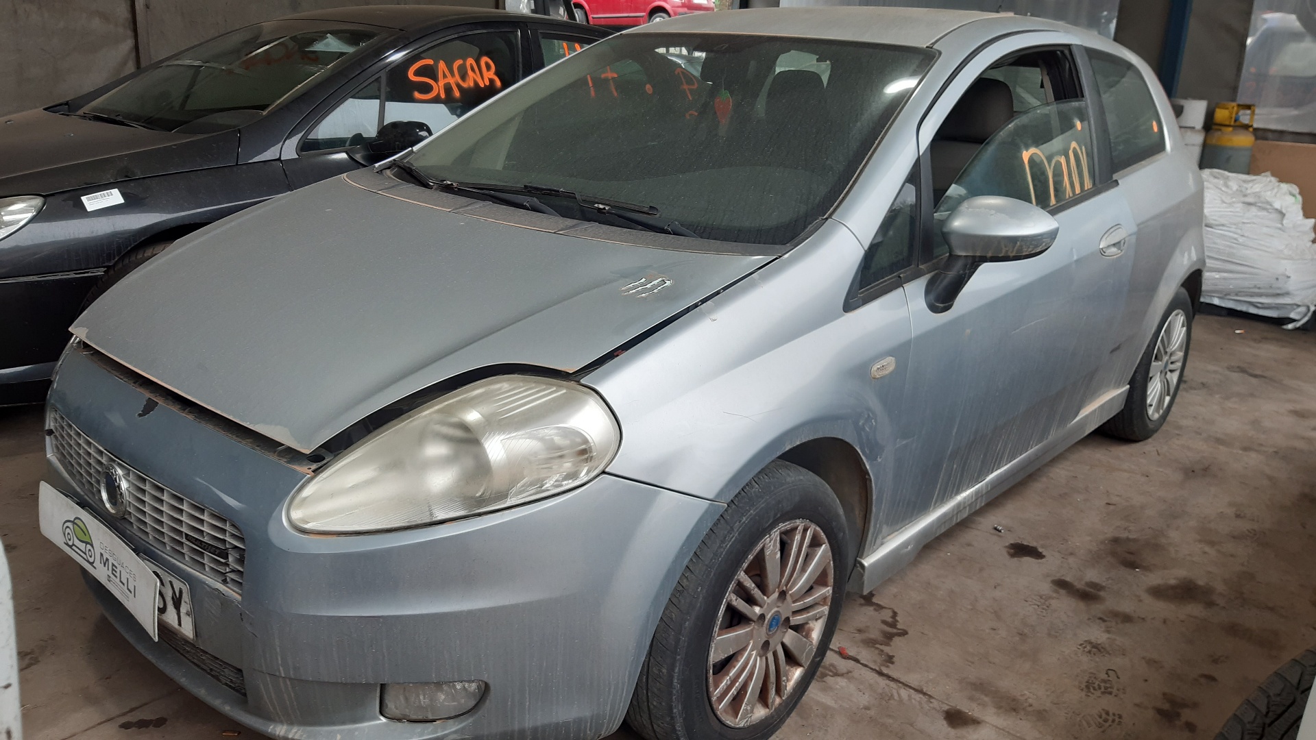 FIAT Grande Punto 1 generation (2006-2008) Tурбина 73501343 22294823