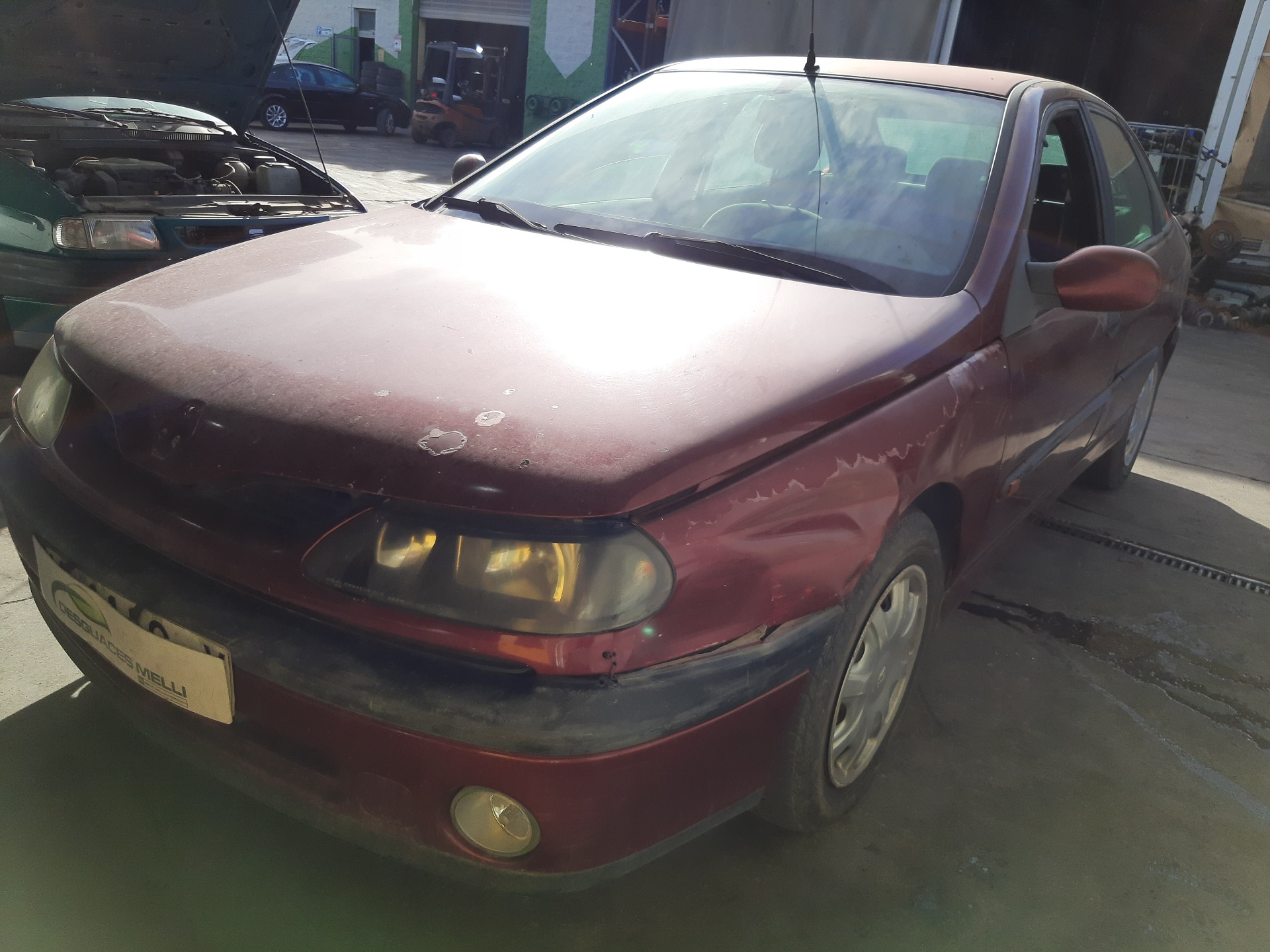 RENAULT Laguna 1 generation (1993-2001) Замок крышки багажника 7700823676 20148078