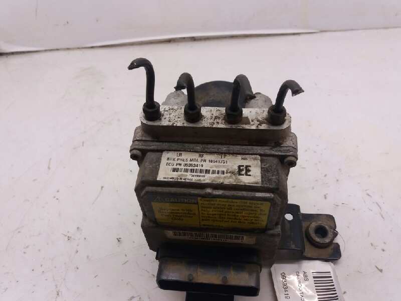 DAEWOO Rezzo KLAU (2000-2020) Pompe ABS 09393419 20173645