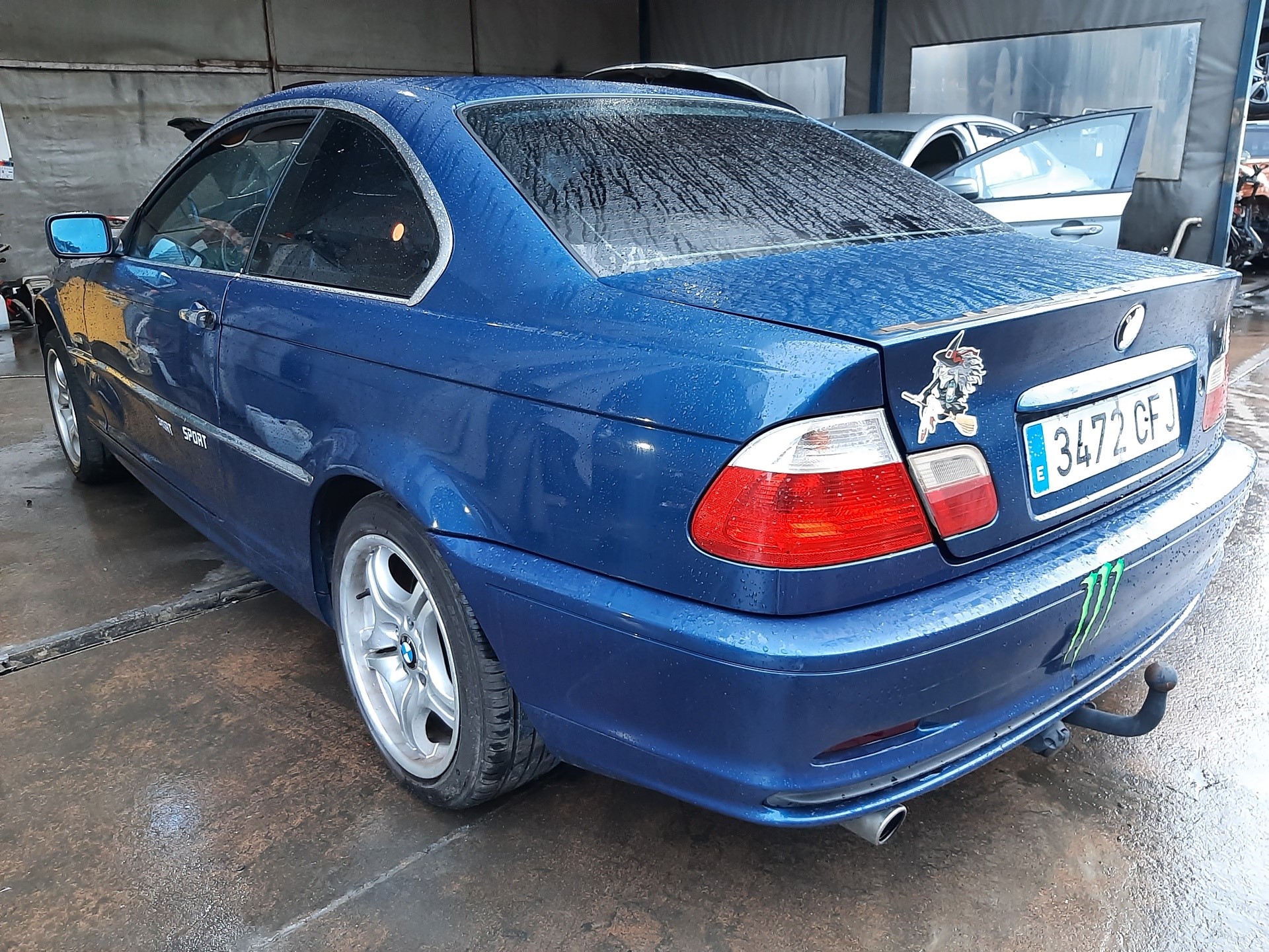 BMW 3 Series E46 (1997-2006) Galinis bamperis(buferis) 51128222609 23081085